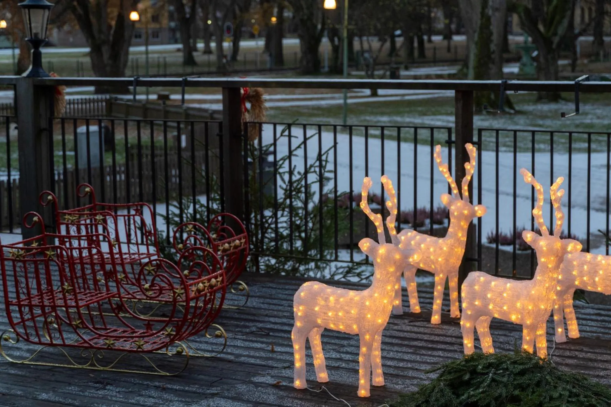 Garden in Vänerport Stadshotell i Mariestad