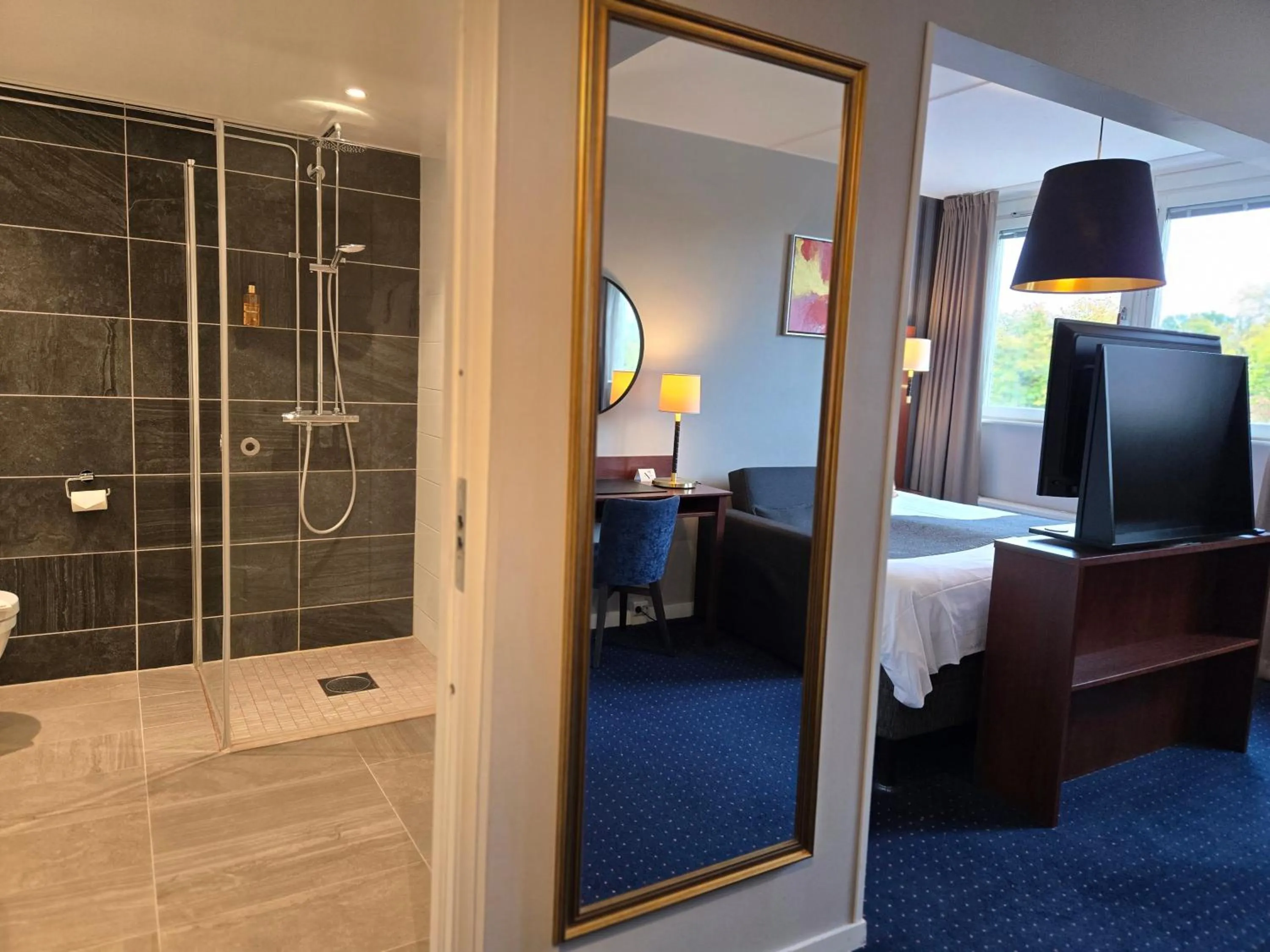 Bathroom in Vänerport Stadshotell i Mariestad