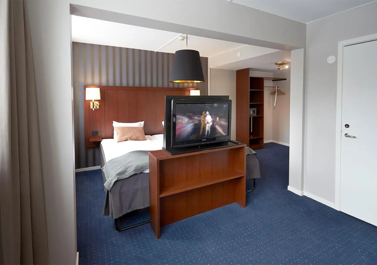 Bedroom, Bed in Vänerport Stadshotell i Mariestad