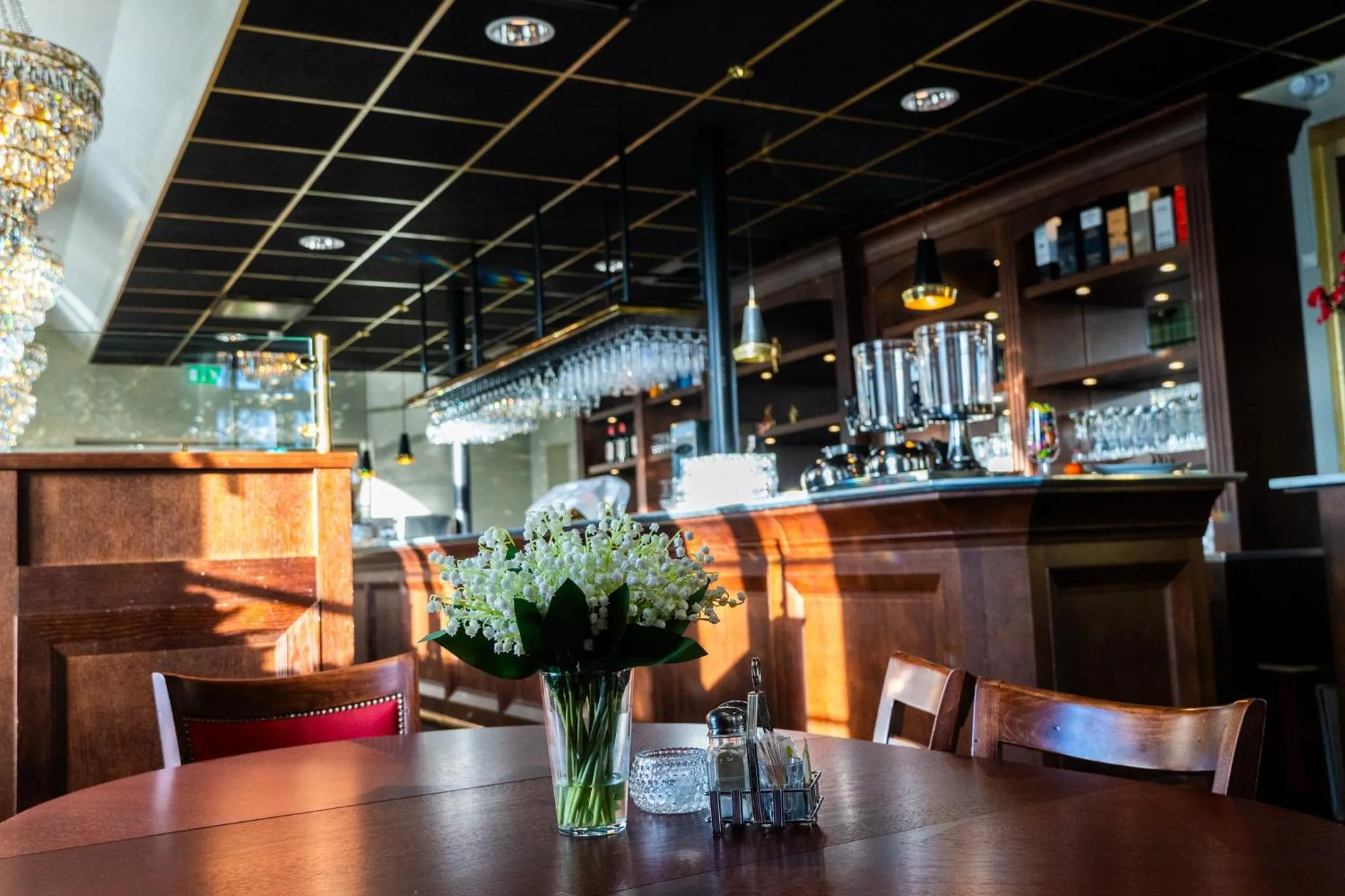 Lounge or bar in Vänerport Stadshotell i Mariestad