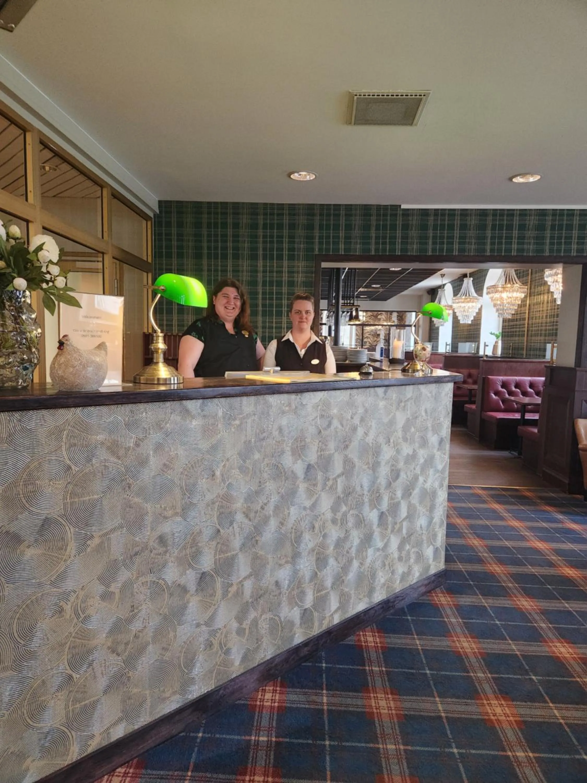 Staff in Vänerport Stadshotell i Mariestad