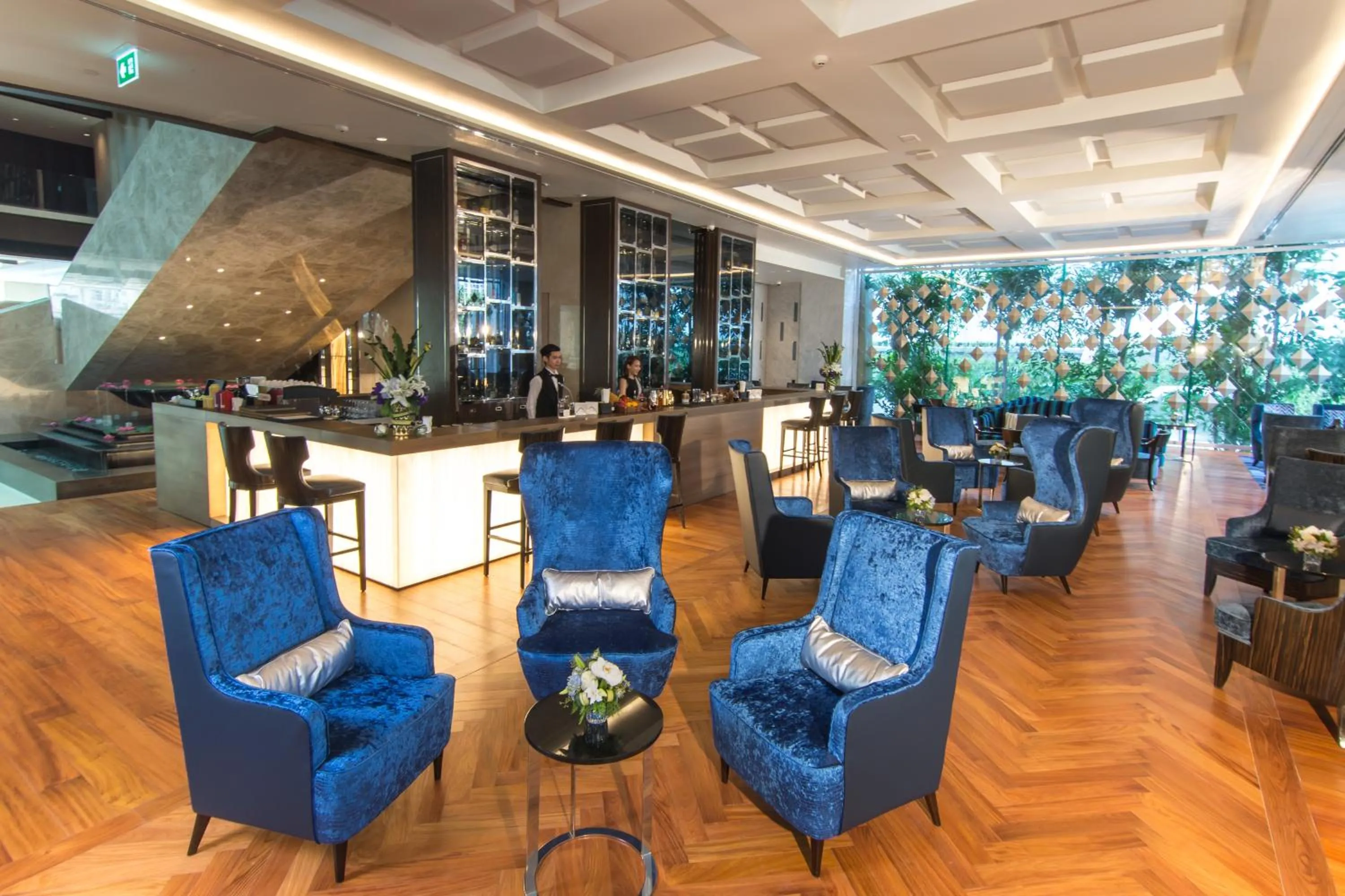 Lounge or bar in Lancaster Bangkok