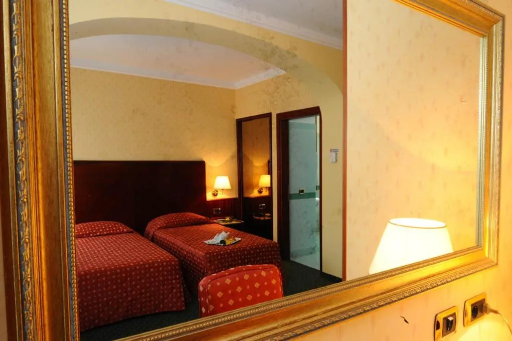Photo of the whole room, Bed in Hotel La Spia D'Italia