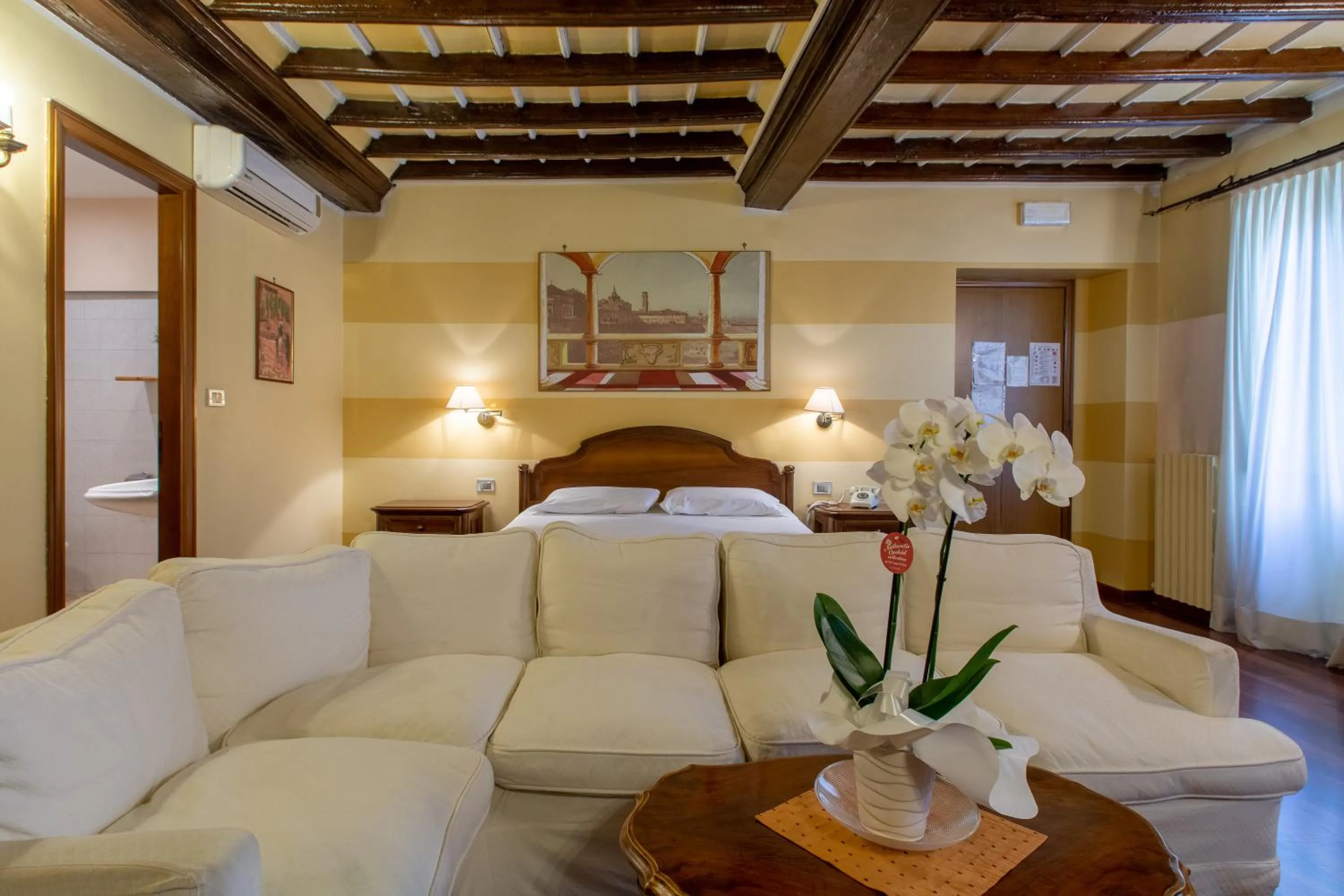 Photo of the whole room, Bed in Hotel Antica Dogana