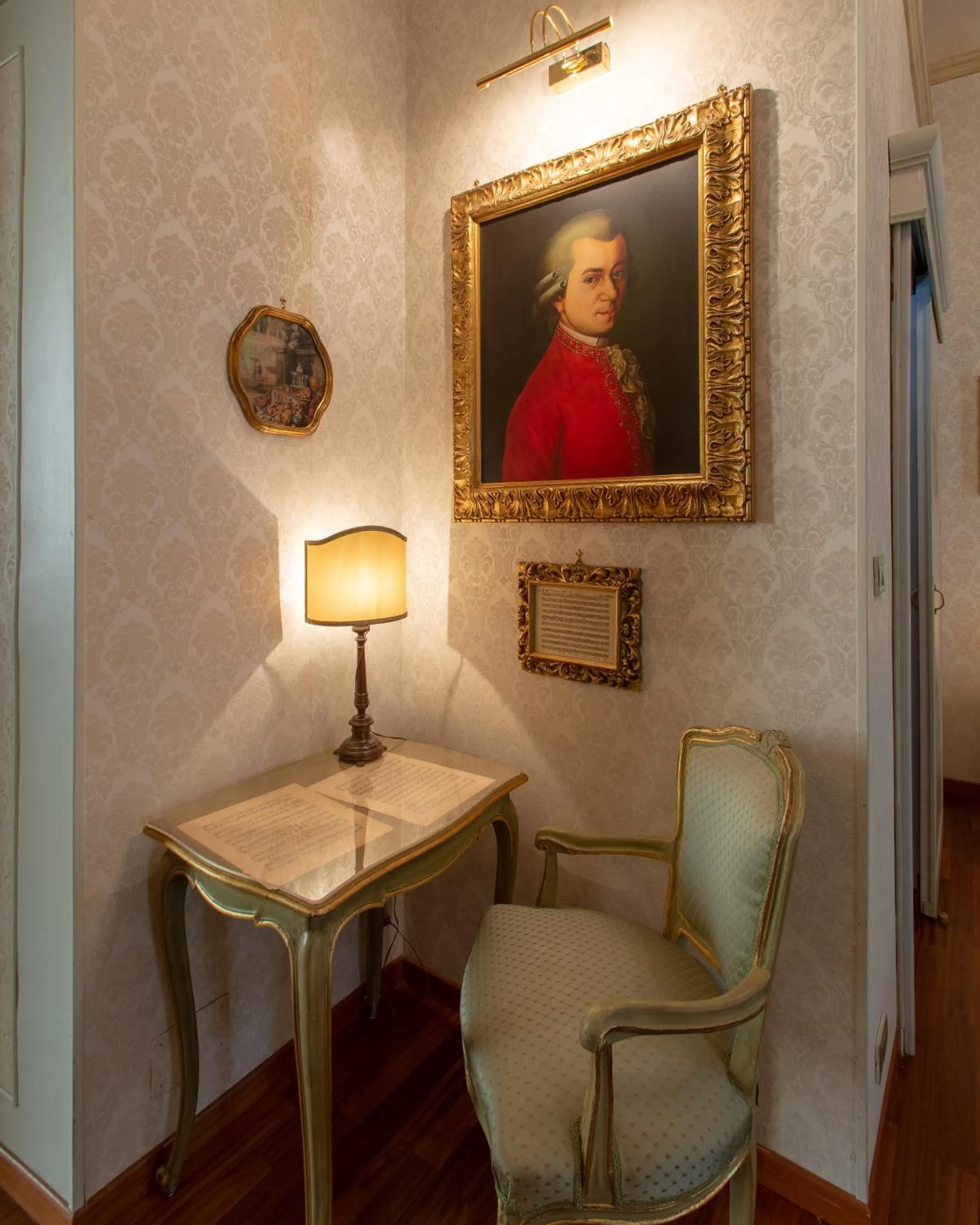 Seating area in Hotel Antica Dogana