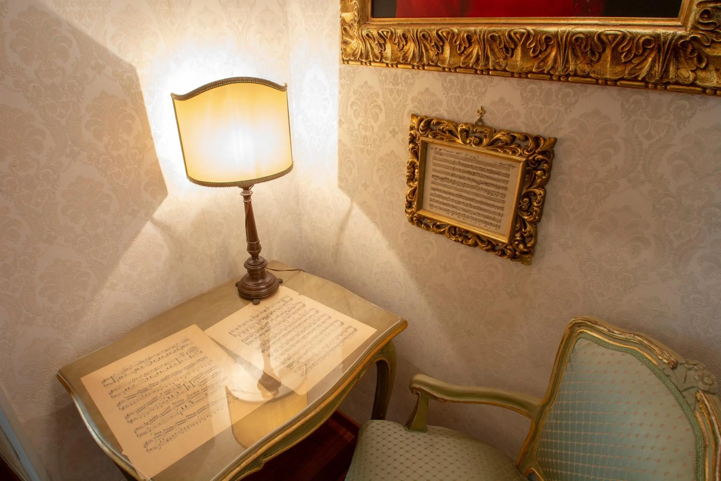 Seating area in Hotel Antica Dogana