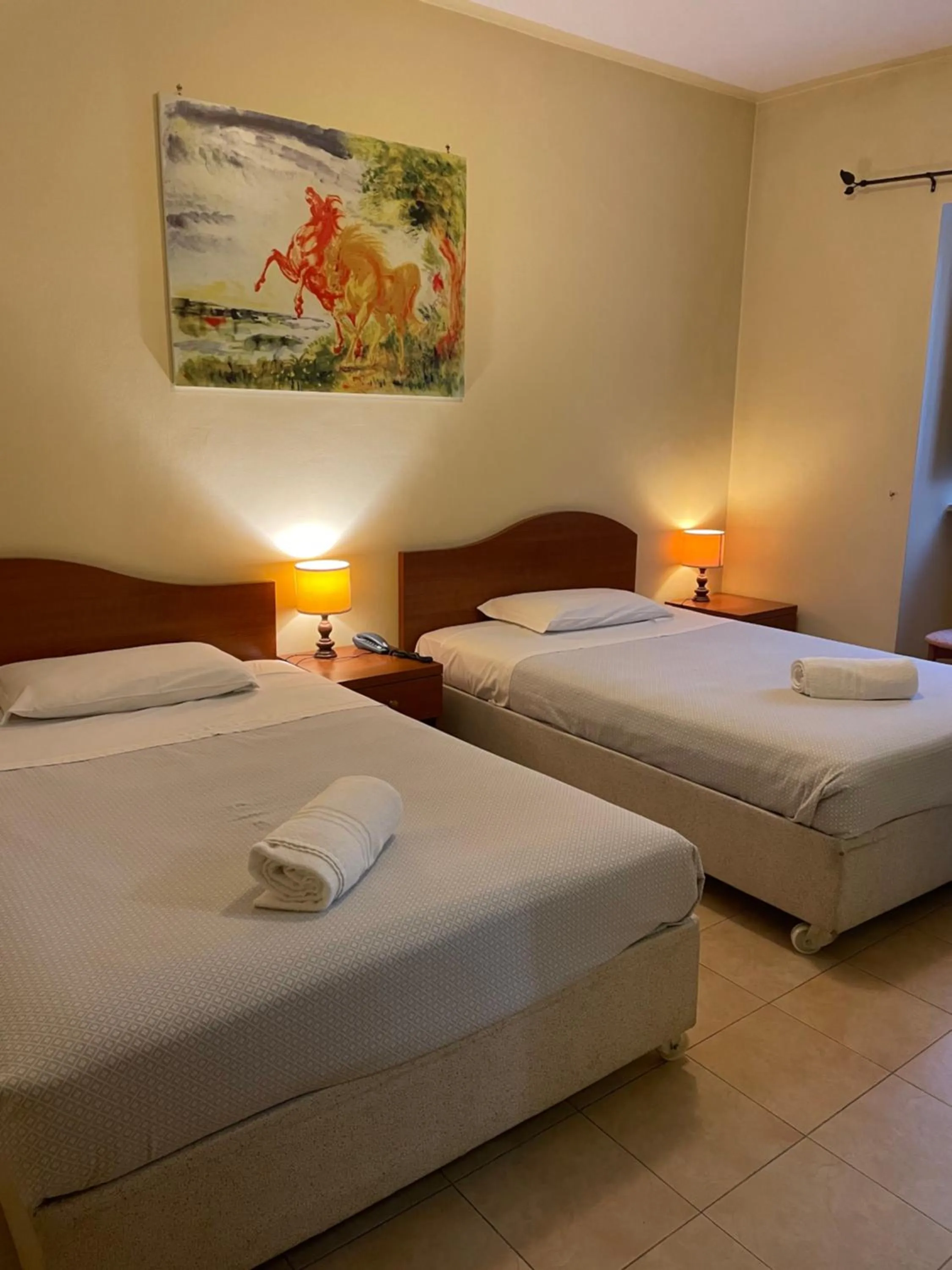 Bed in Hotel Antica Dogana