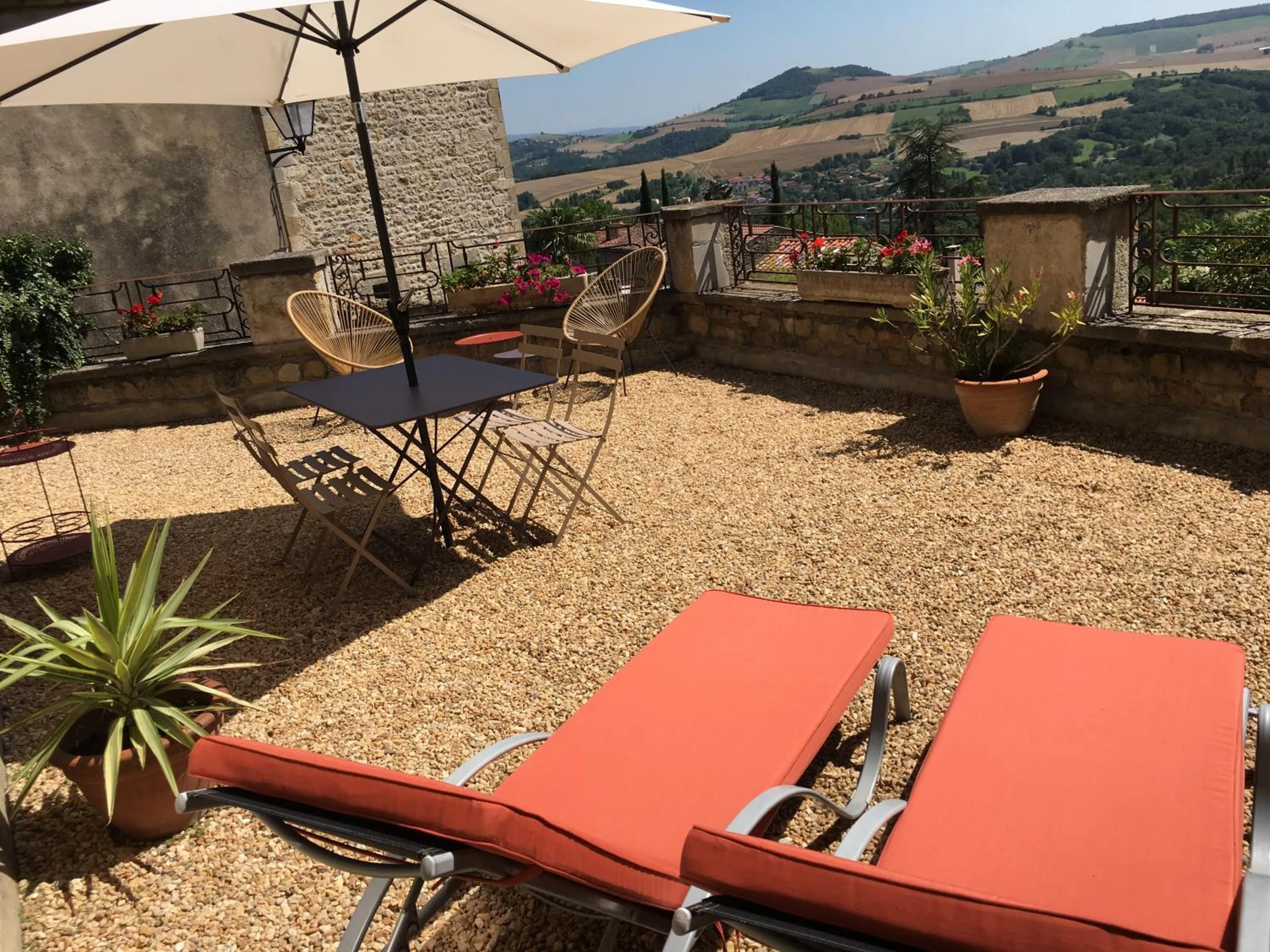 Balcony/Terrace in La Charmeraie