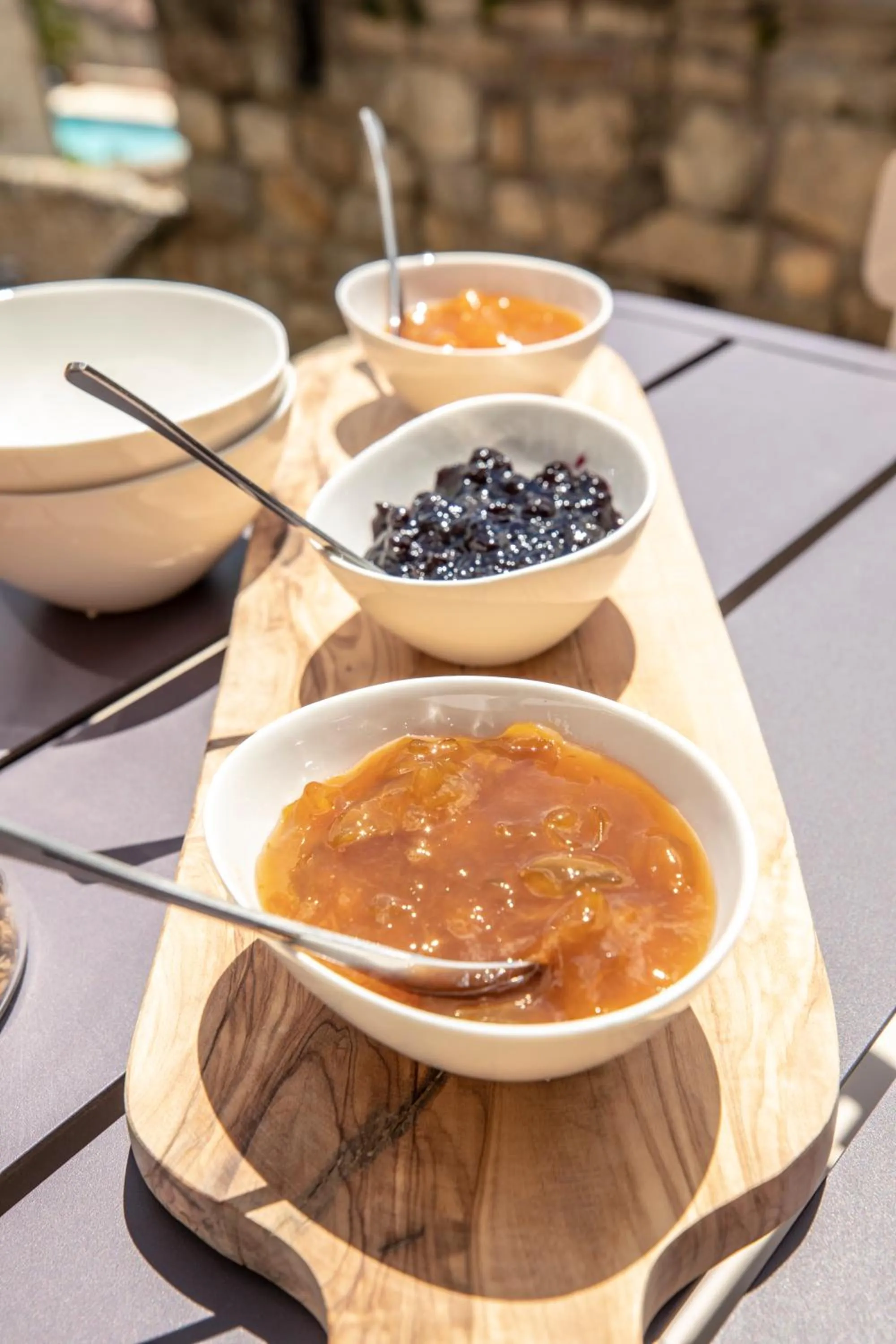 Food close-up in La Charmeraie