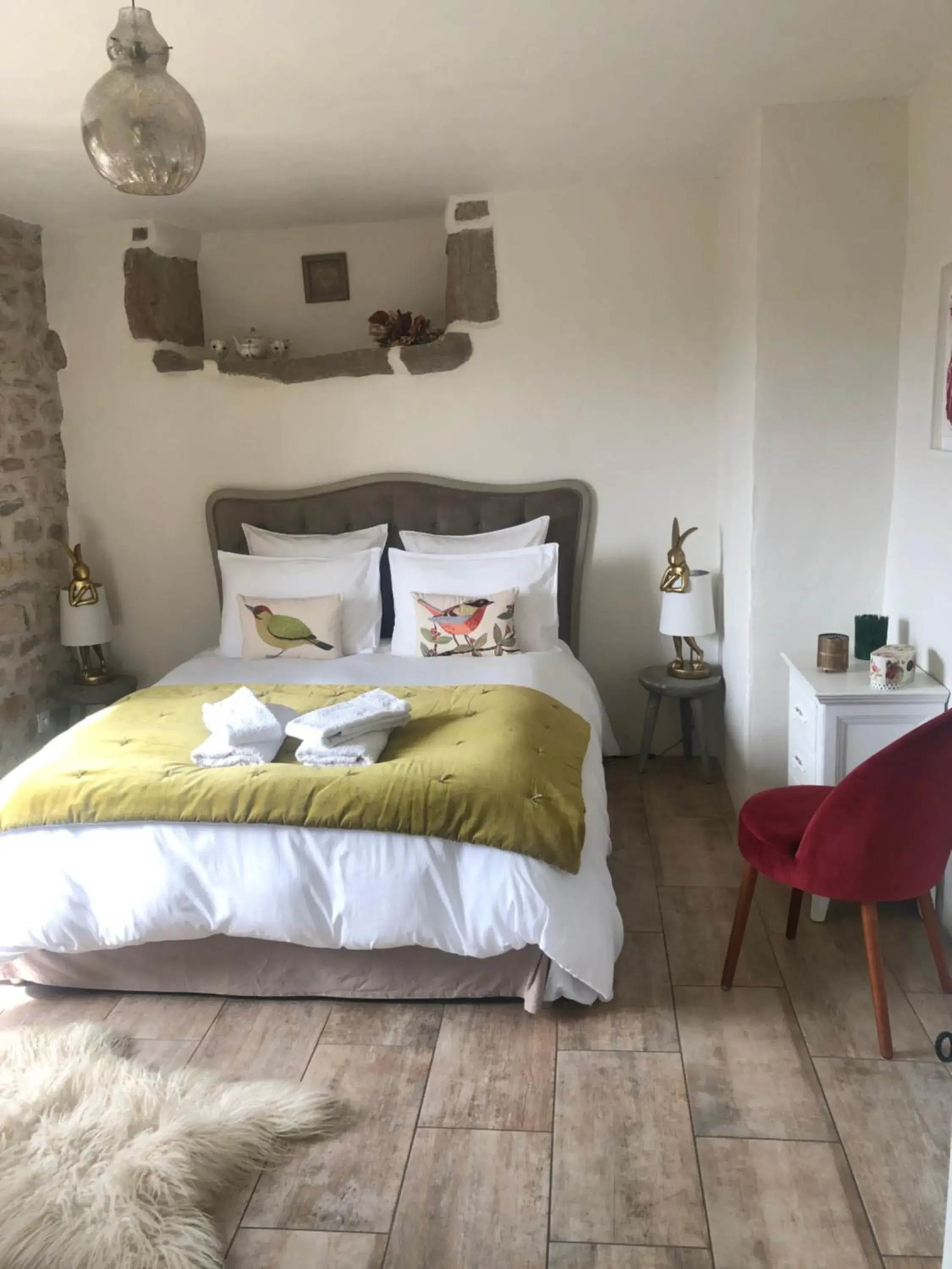 Double Room with Mountain View in La Charmeraie Double Room with Mountain View in La Charmeraie