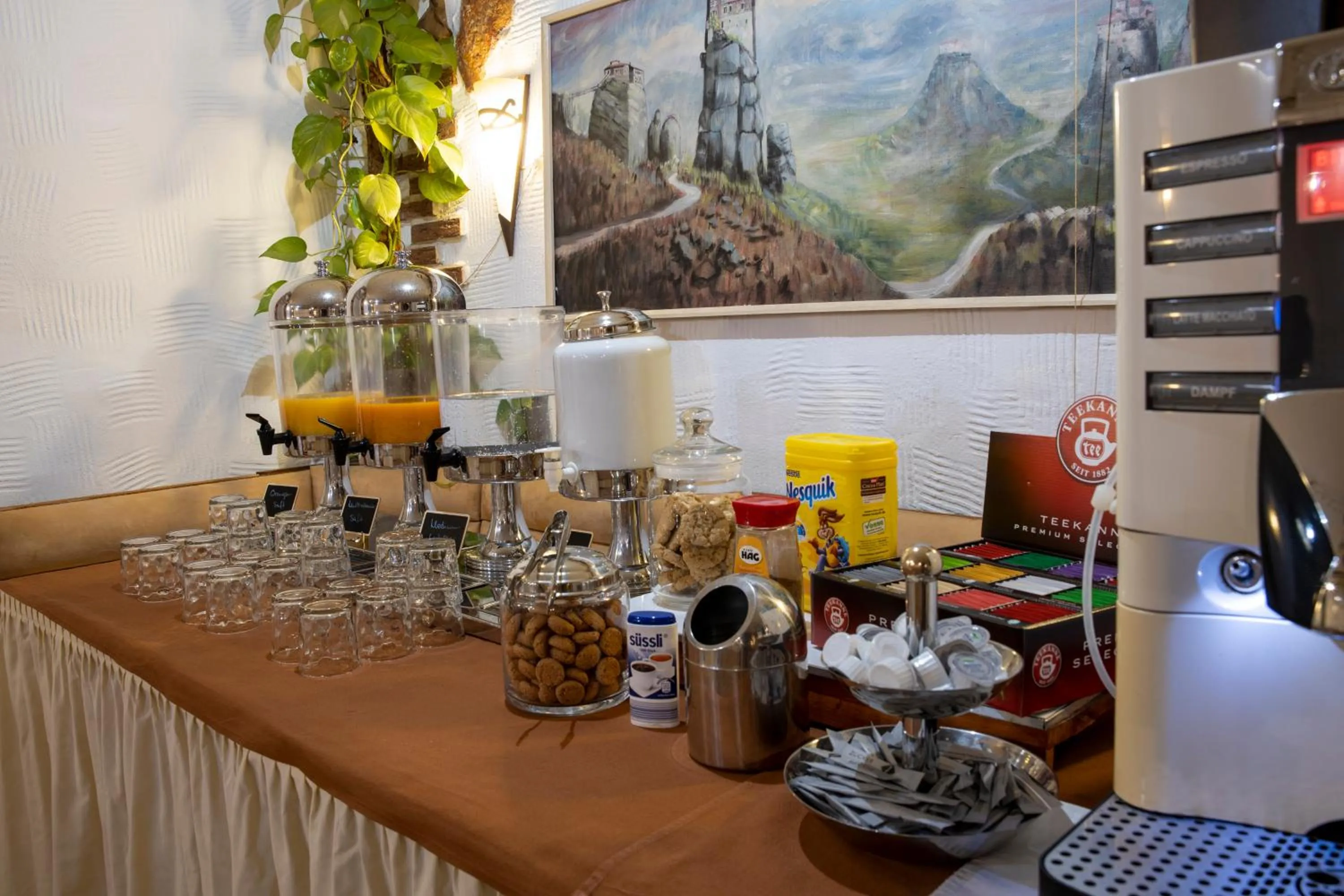 Breakfast in Hotel Restaurant Meteora