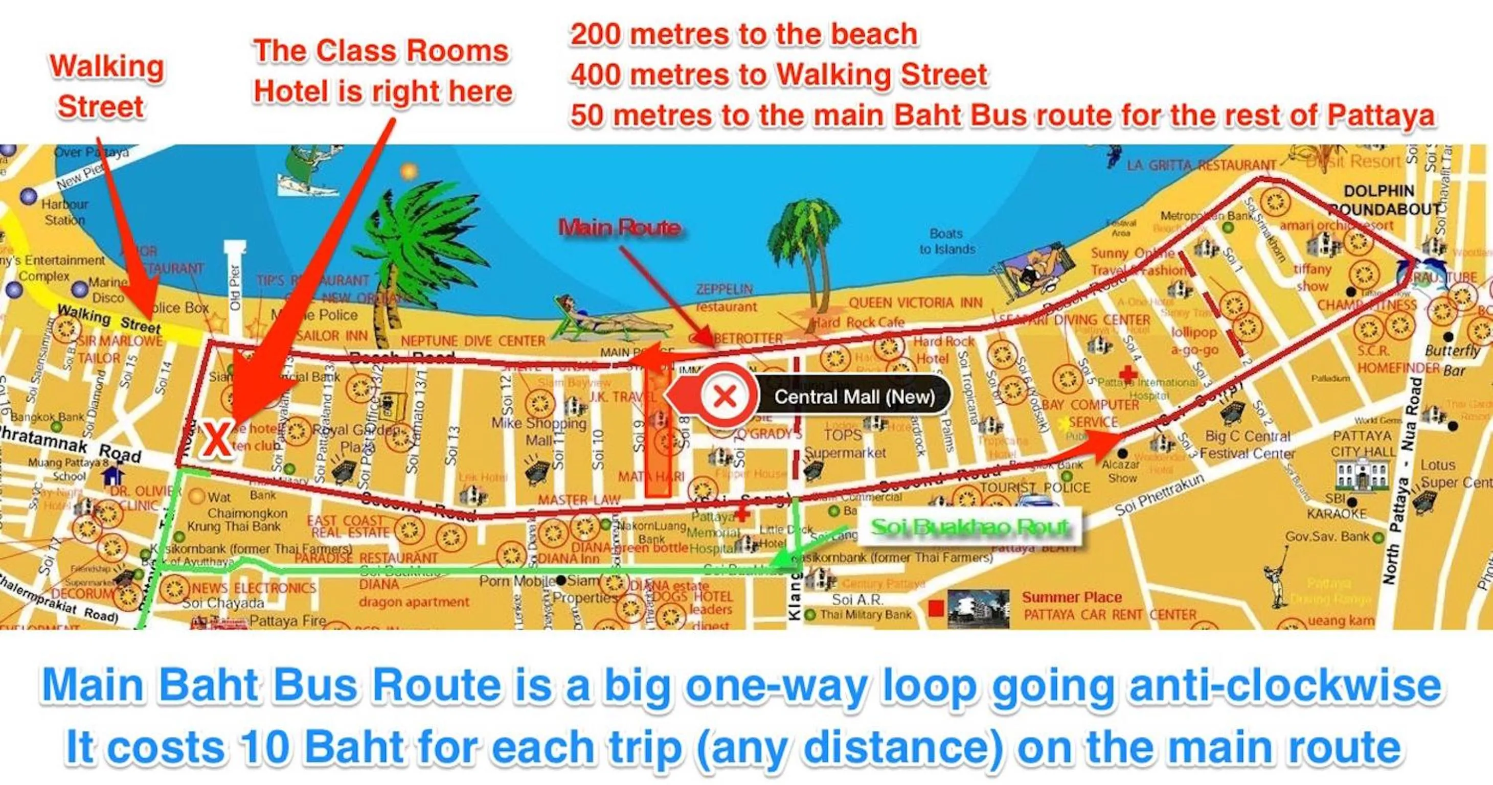 Restaurant/places to eat in The Classroom Hotel