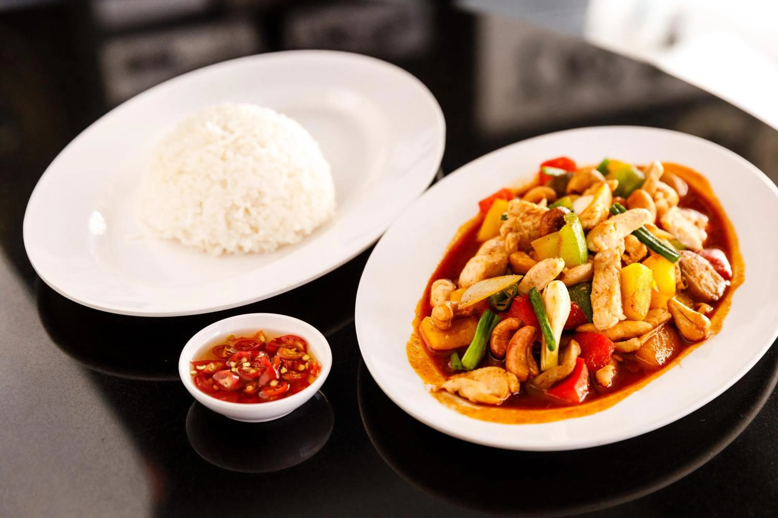 Food close-up in The Classroom Hotel