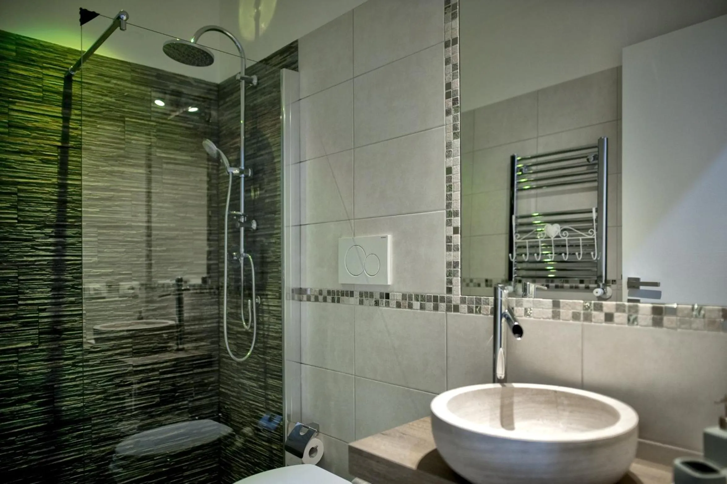 Shower in TinkerBell GuestHouse