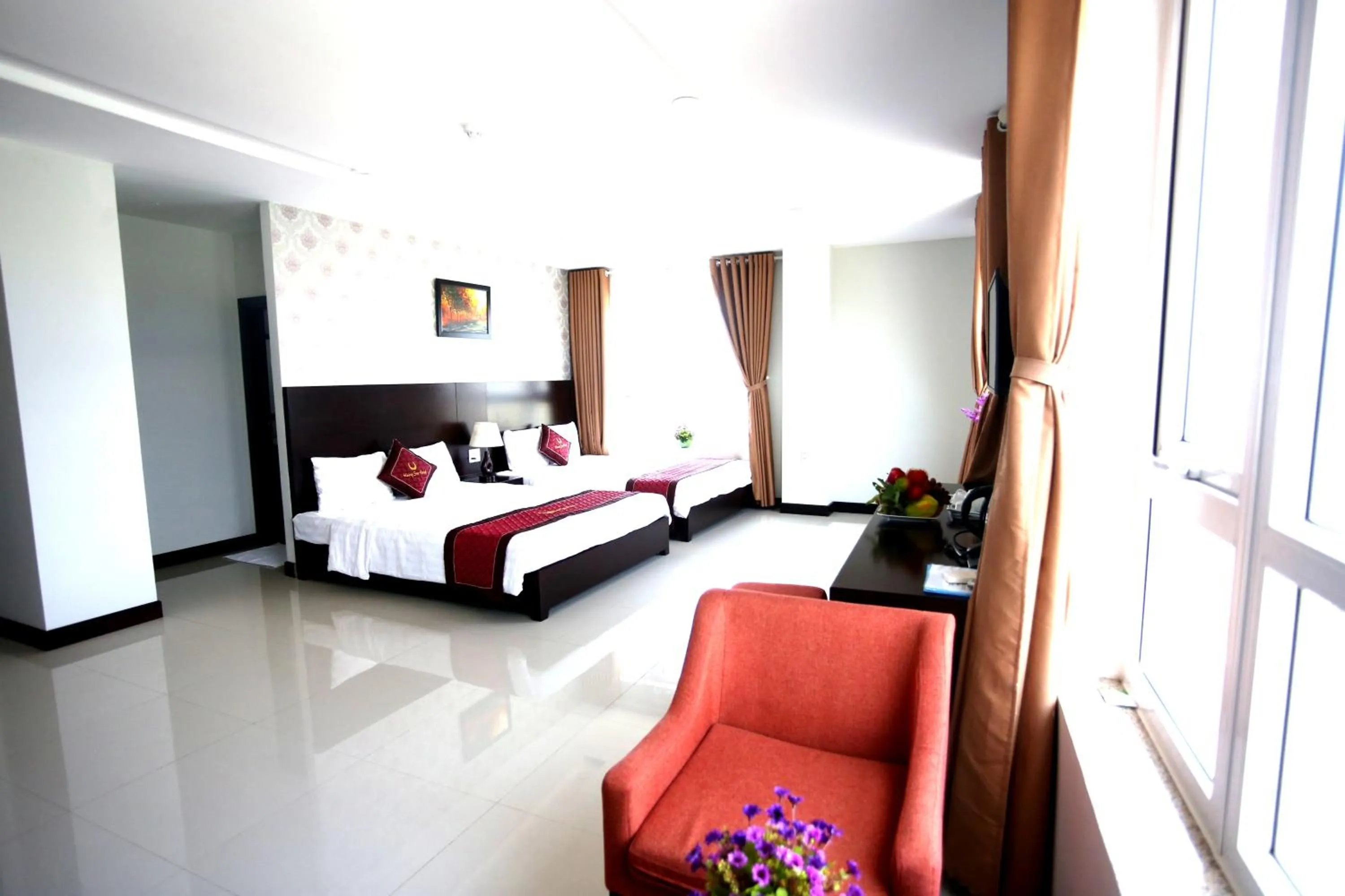 Bathroom in Huong Son Hotel Da Nang