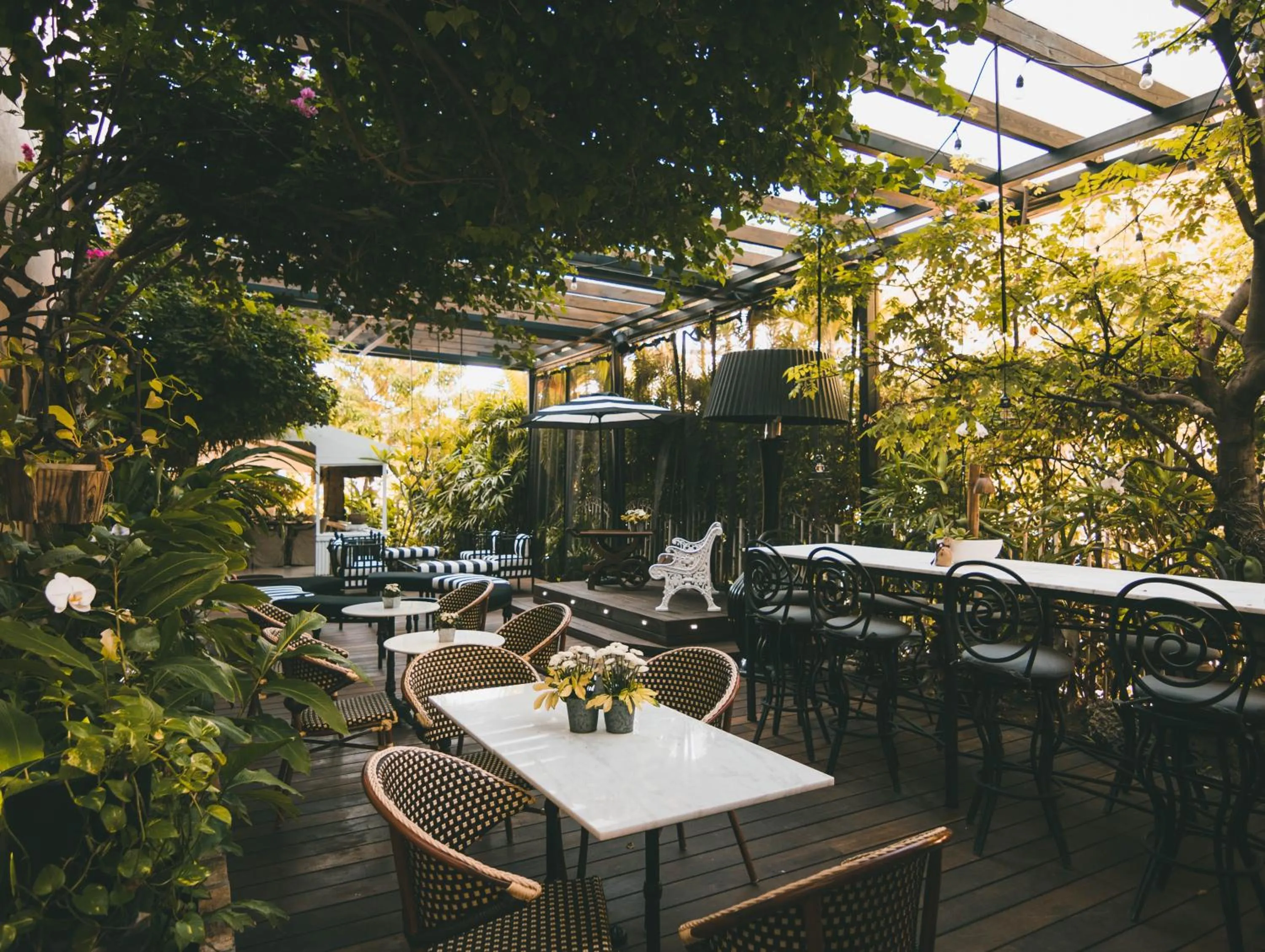 Restaurant/places to eat in Cadet Hotel