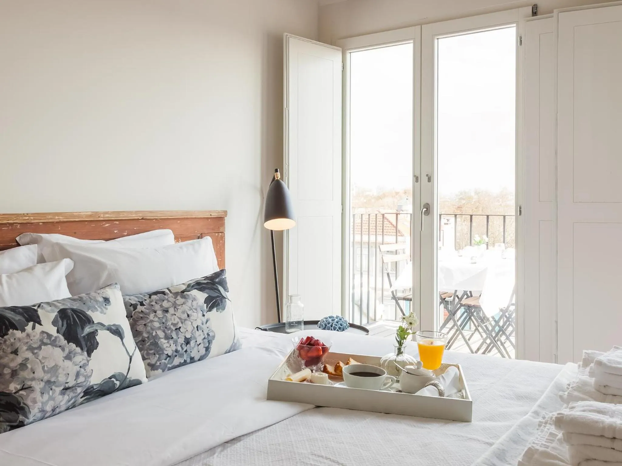 Bed in Down2Town B&B