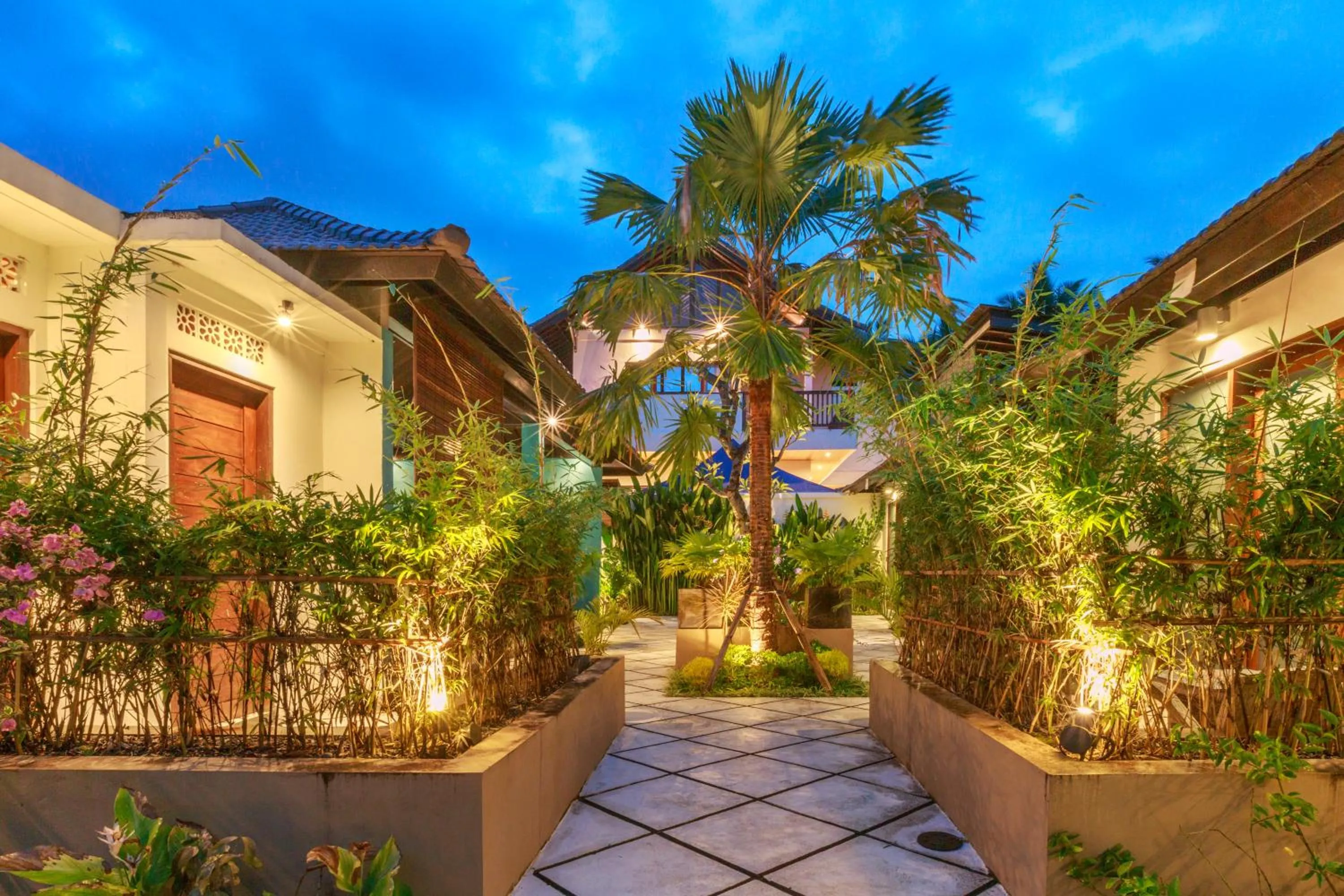 Garden in Solo Villas & Retreat