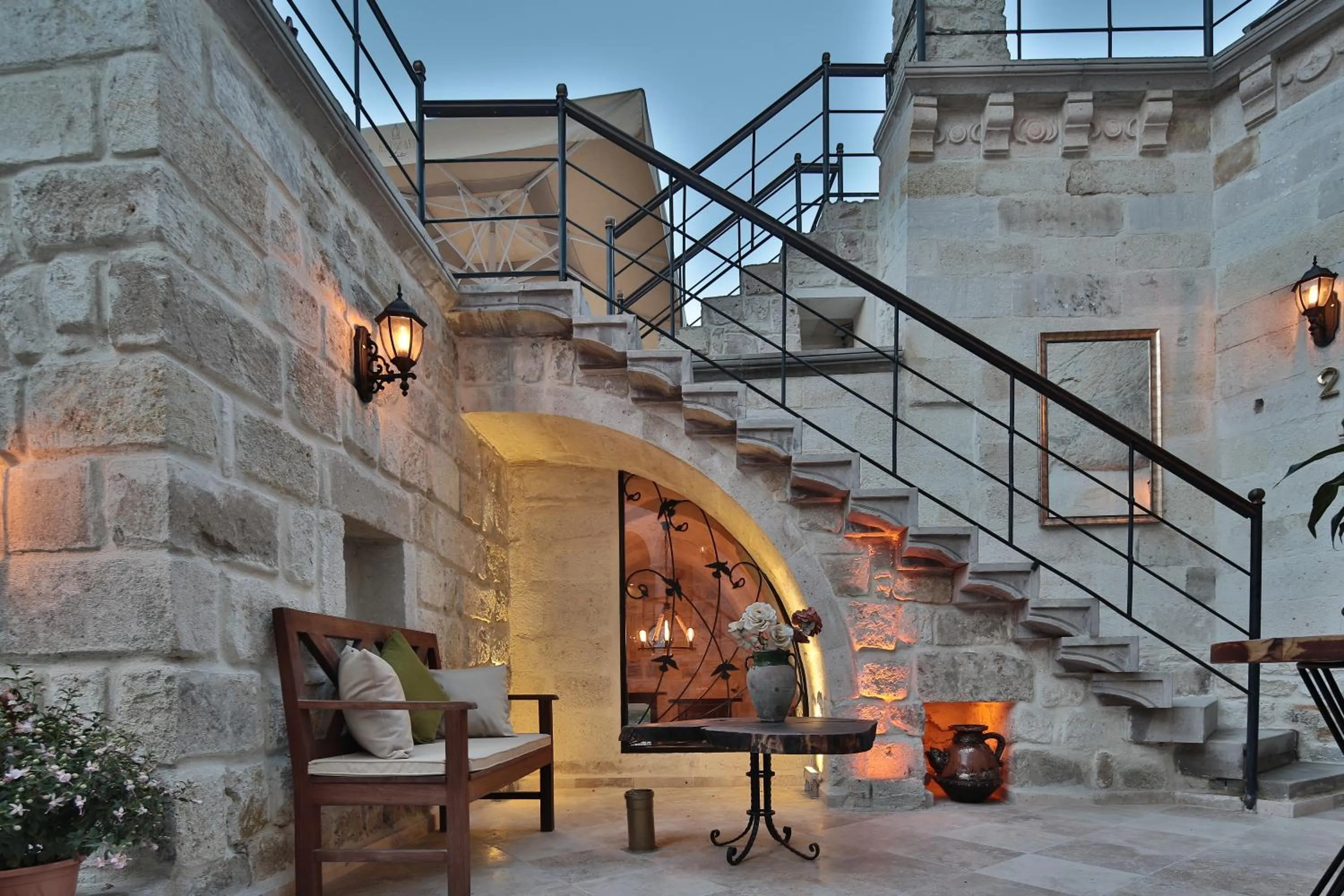 Decorative detail in Asuwari Suites Cappadocia