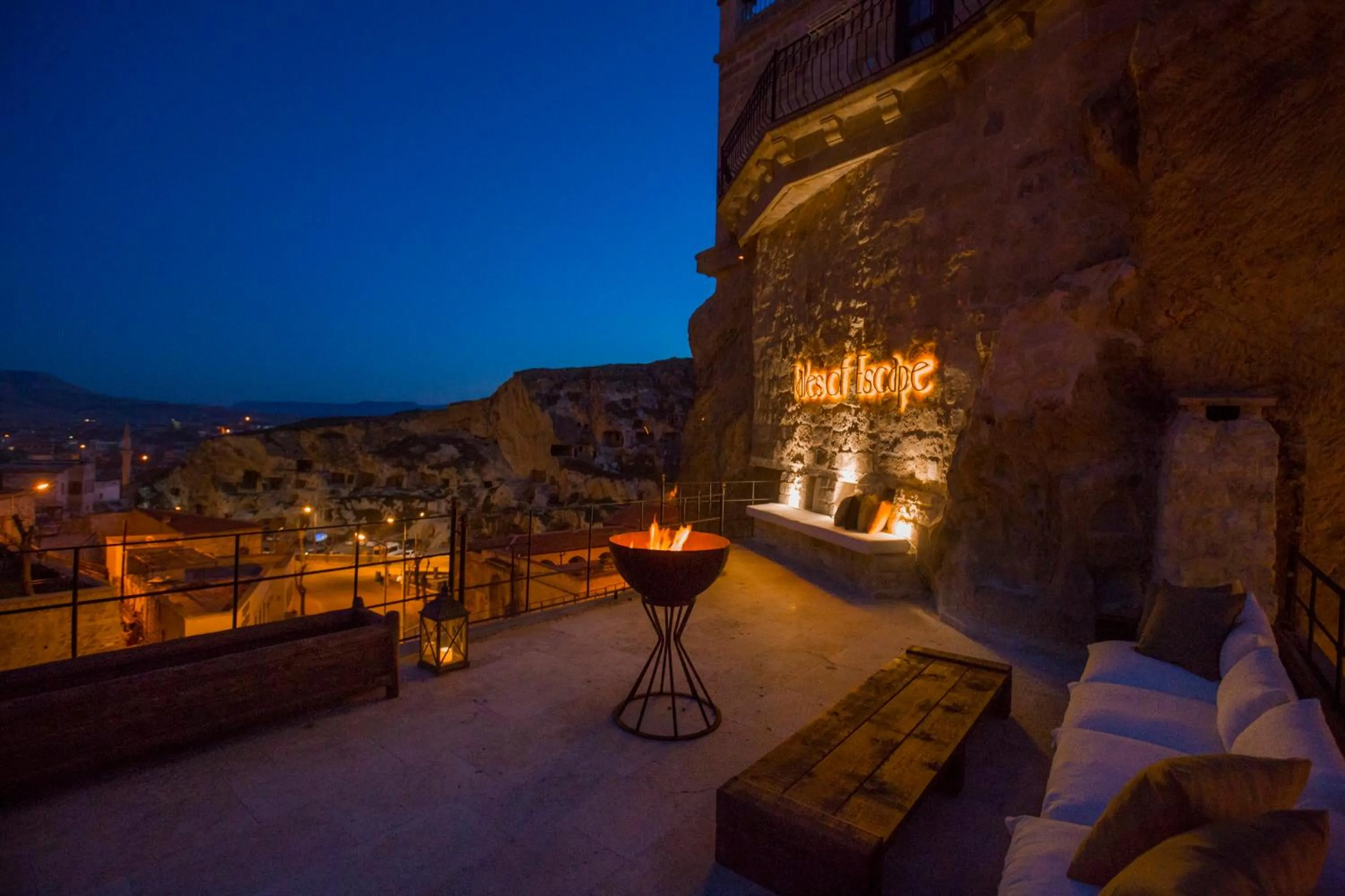 Balcony/Terrace in Asuwari Suites Cappadocia