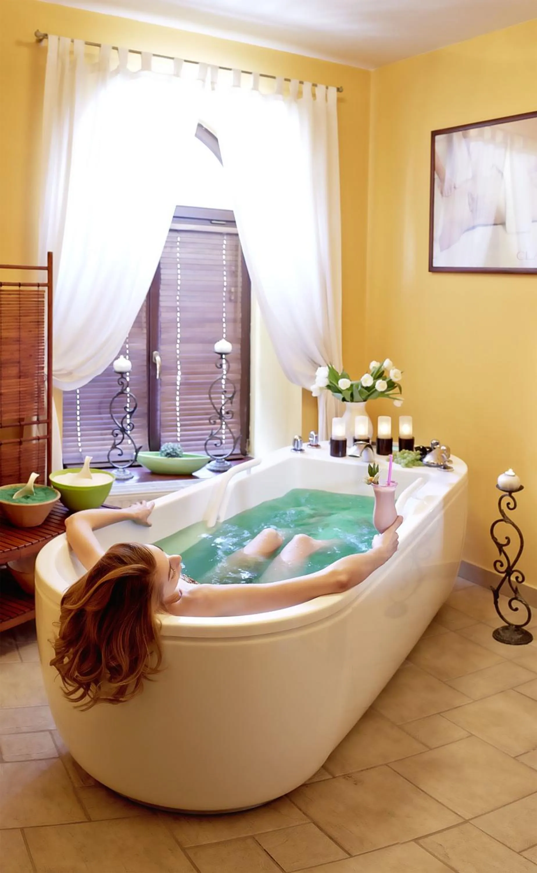 Spa and wellness centre/facilities in Grand Hotel Stamary