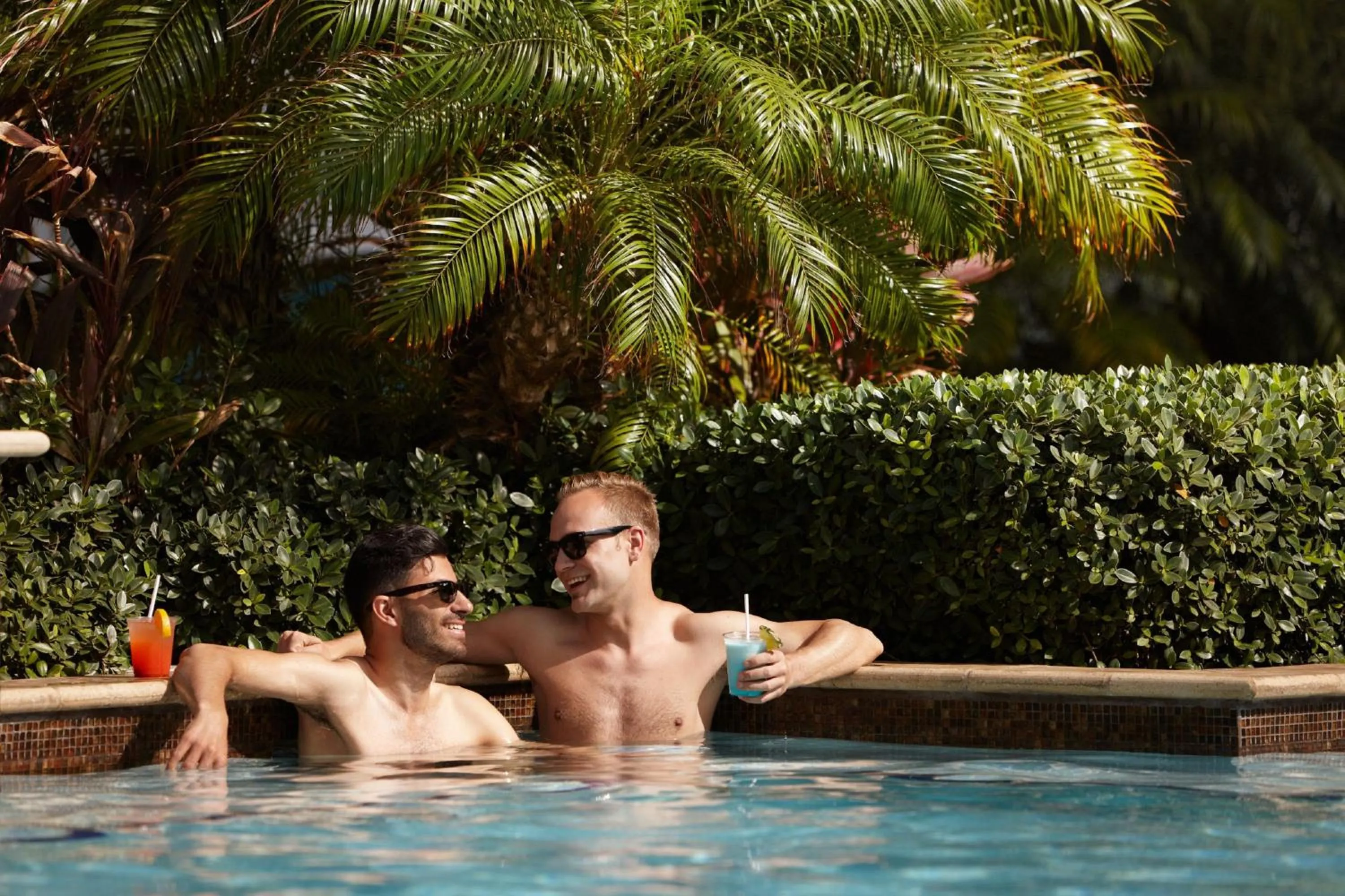 Swimming pool in Aruba Marriott Resort & Stellaris Casino
