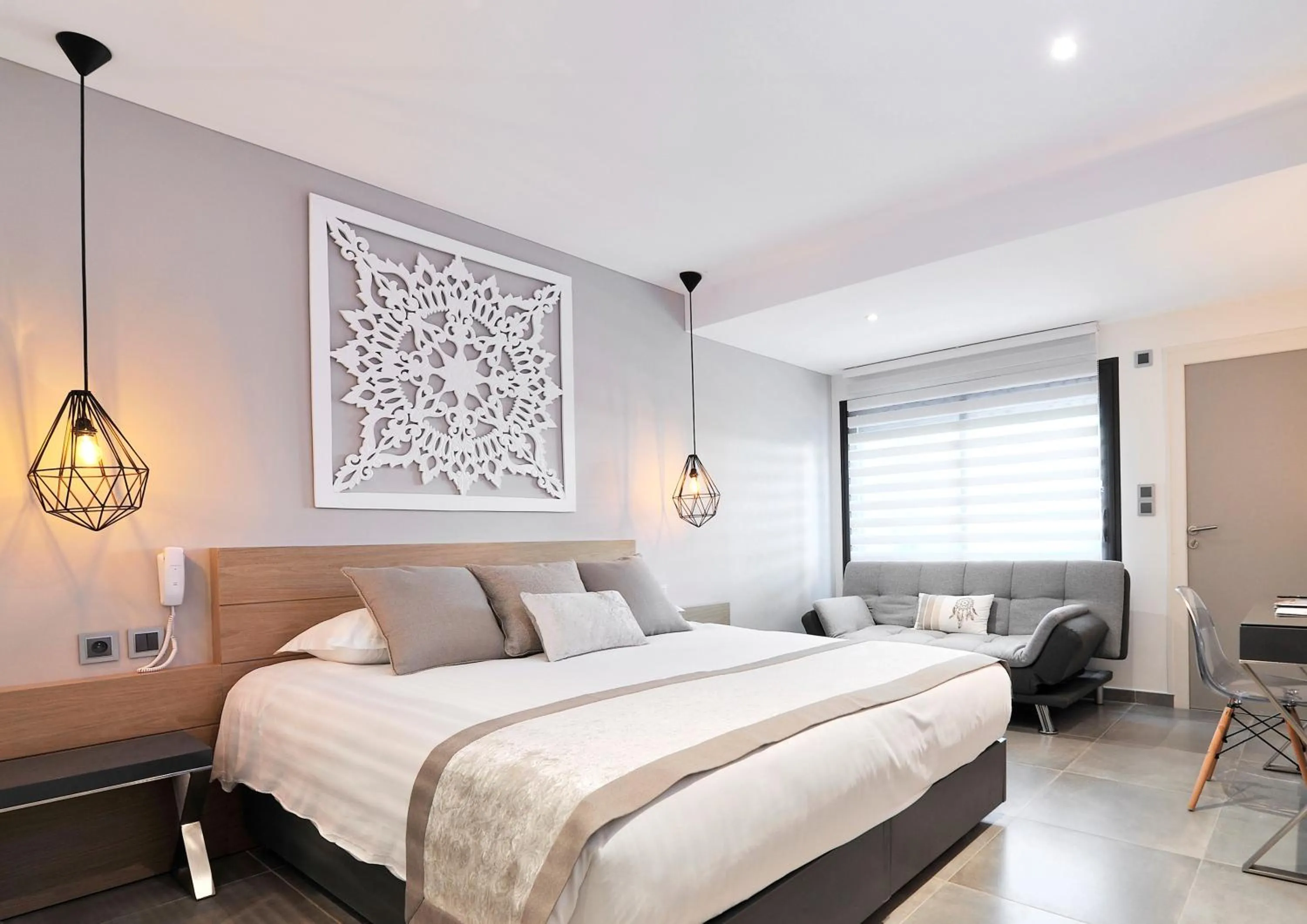 Property building, Bed in Le Spinaker