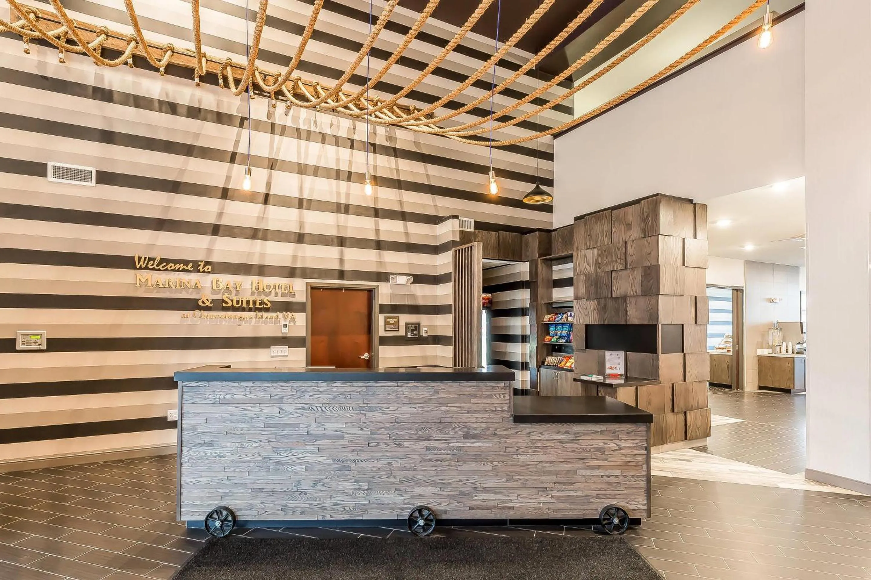 Lobby or reception in Marina Bay Hotel & Suites, an Ascend Collection Hotel