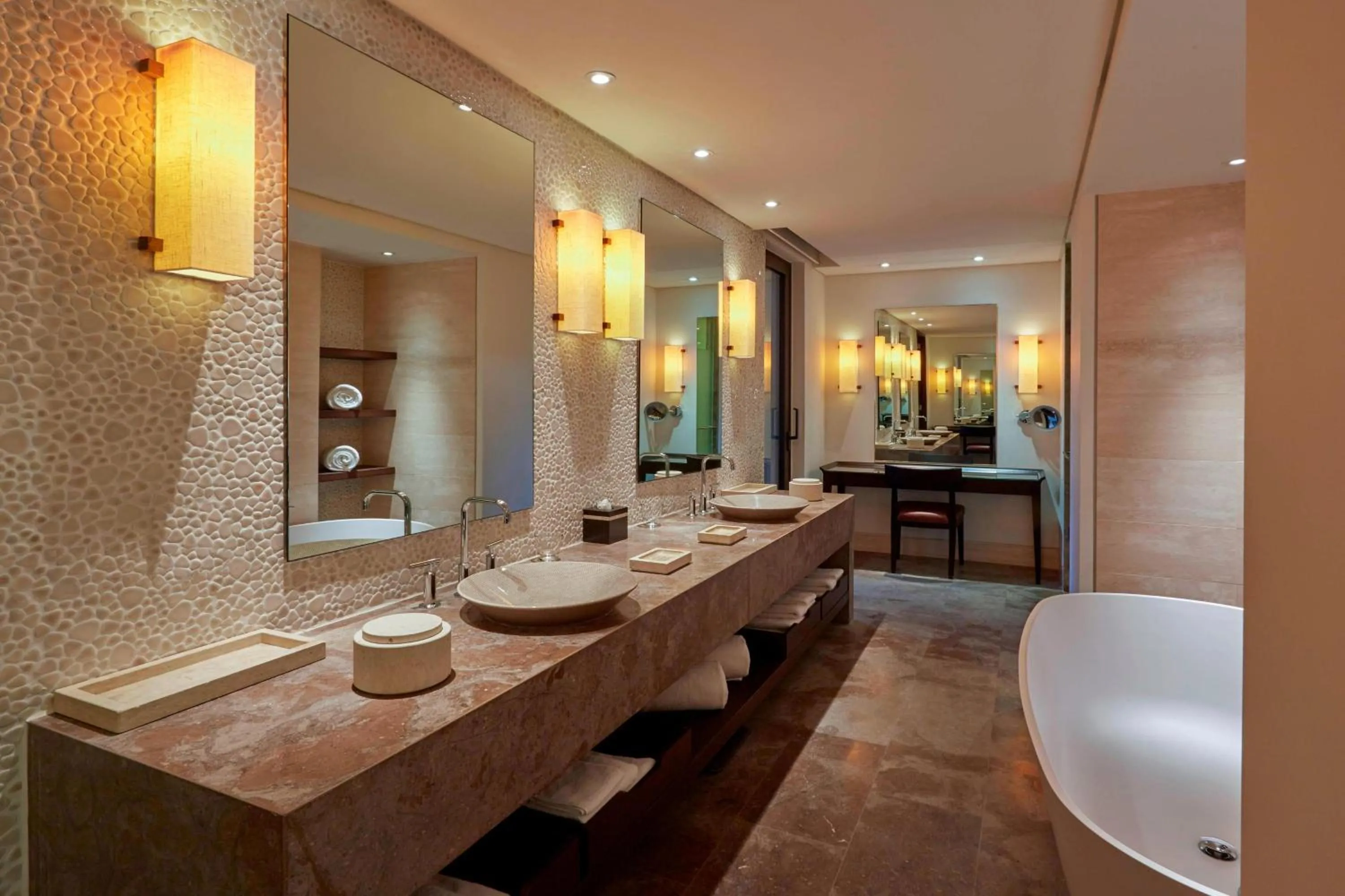Bathroom in The Romanos, a Luxury Collection Resort, Costa Navarino