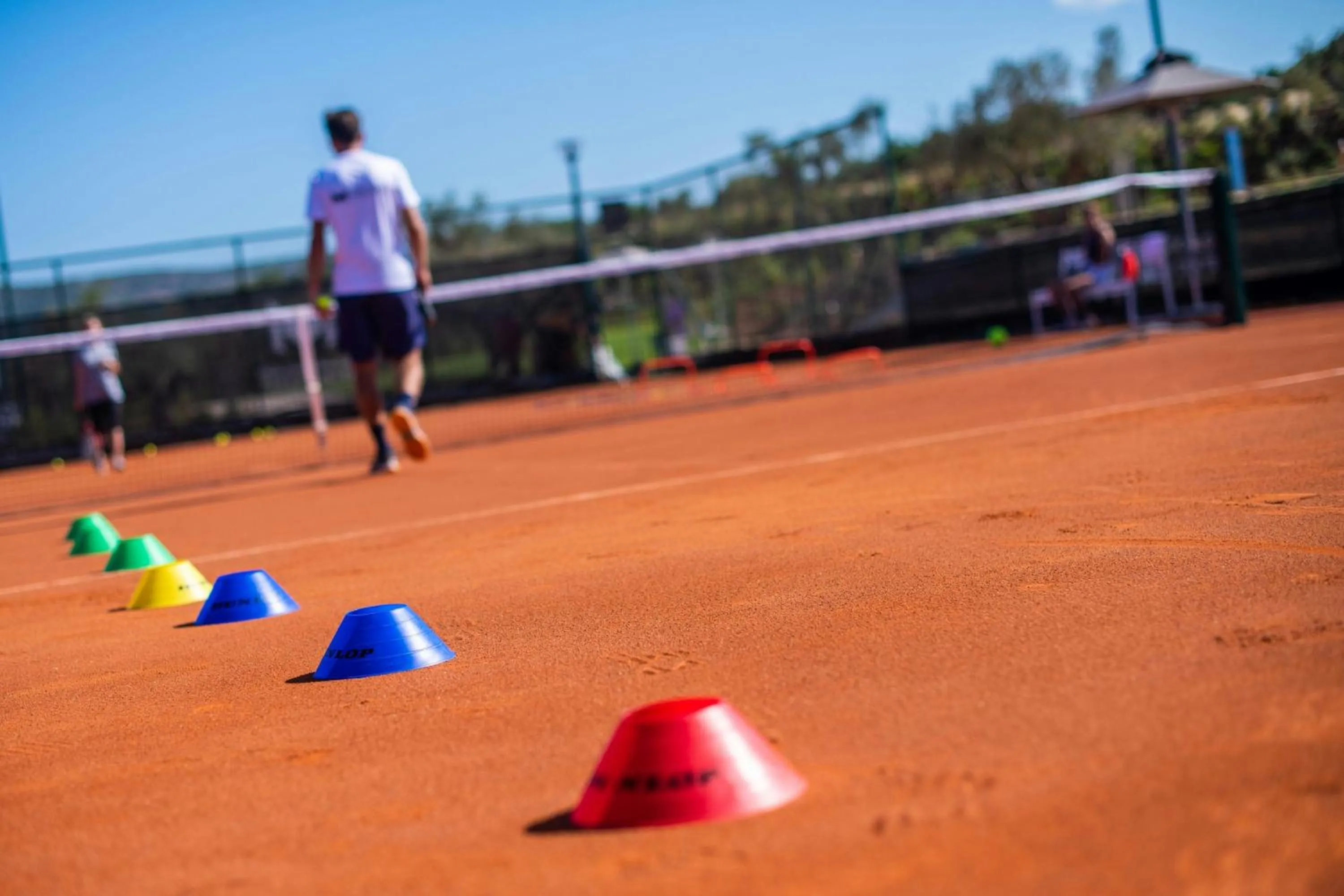 Tennis court in The Romanos, a Luxury Collection Resort, Costa Navarino