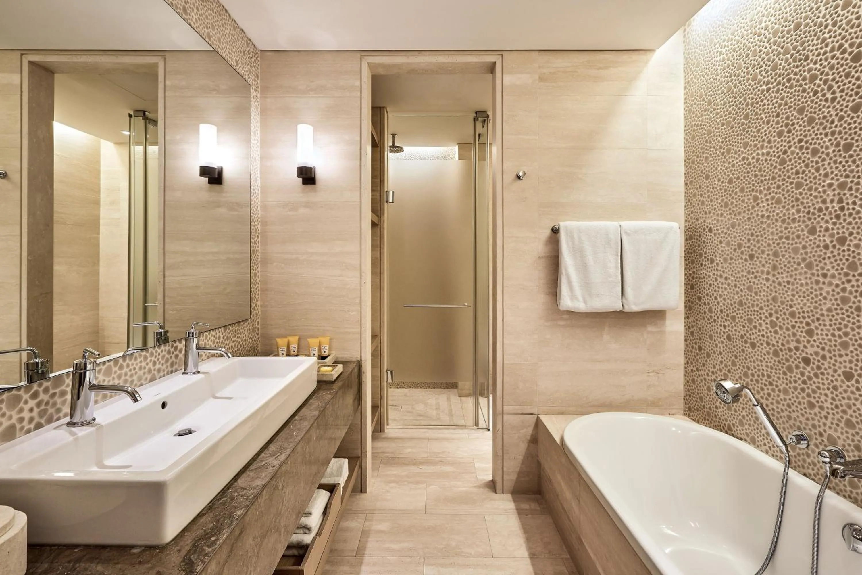 Bathroom in The Romanos, a Luxury Collection Resort, Costa Navarino