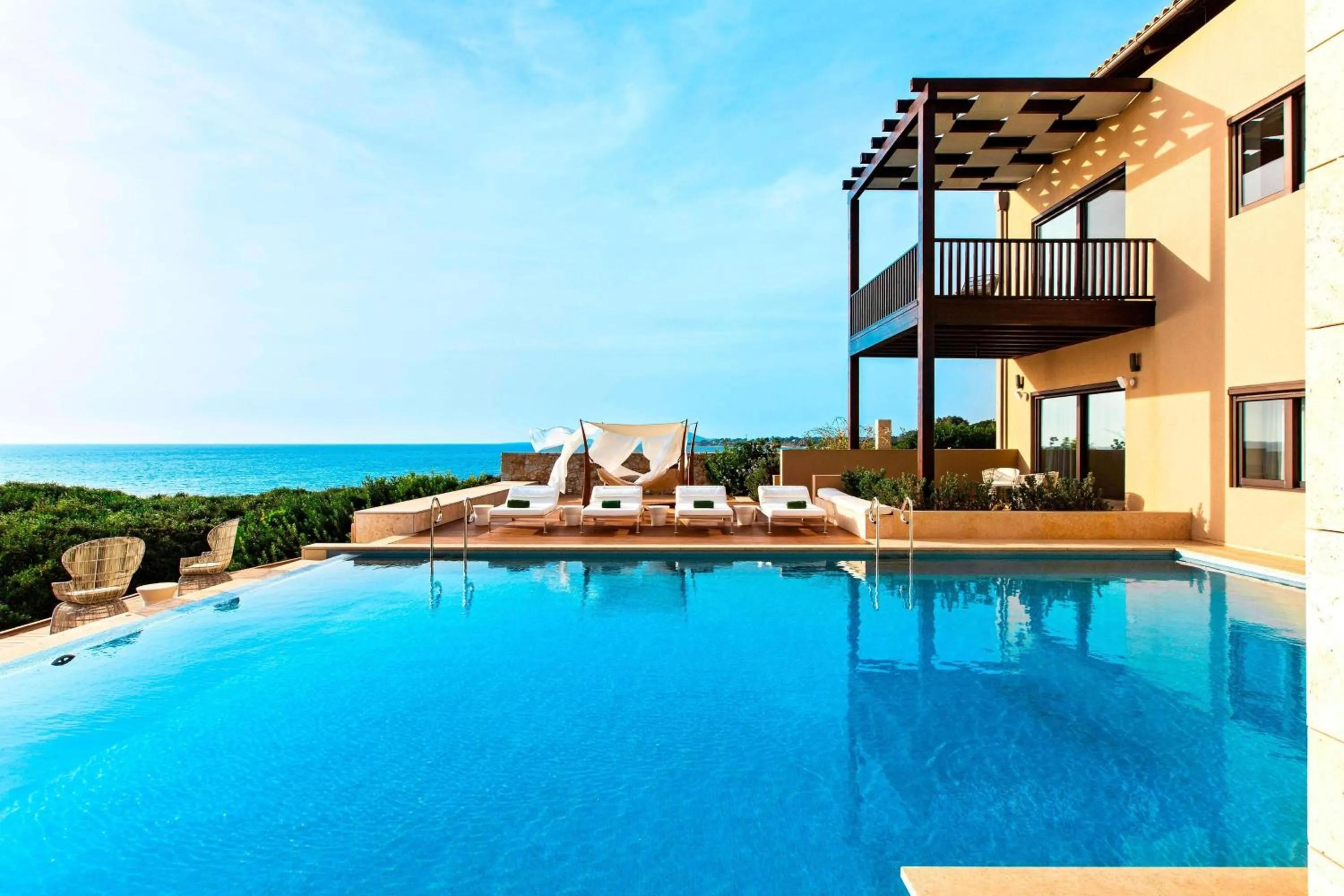 Swimming pool in The Romanos, a Luxury Collection Resort, Costa Navarino