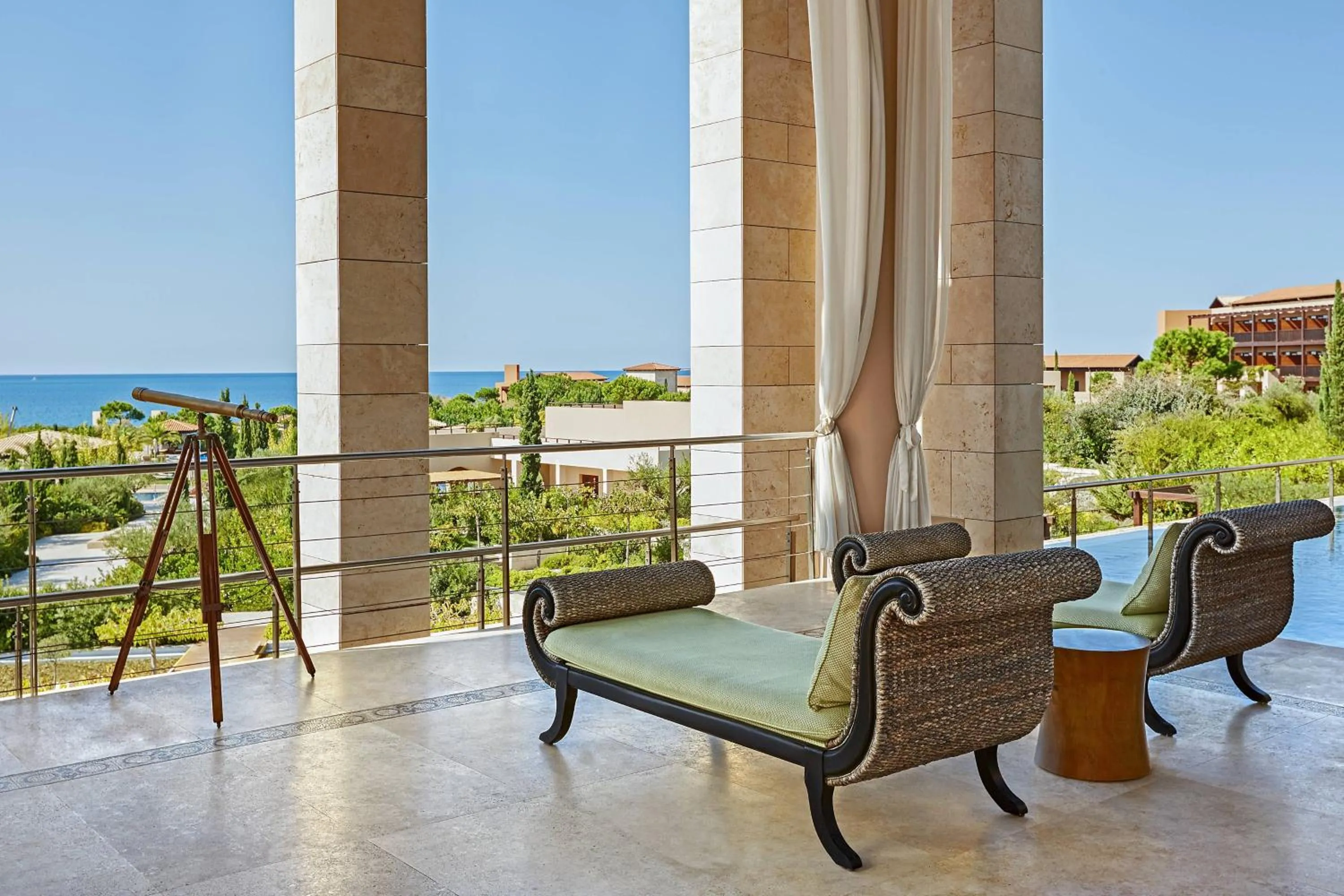 Lobby or reception in The Romanos, a Luxury Collection Resort, Costa Navarino