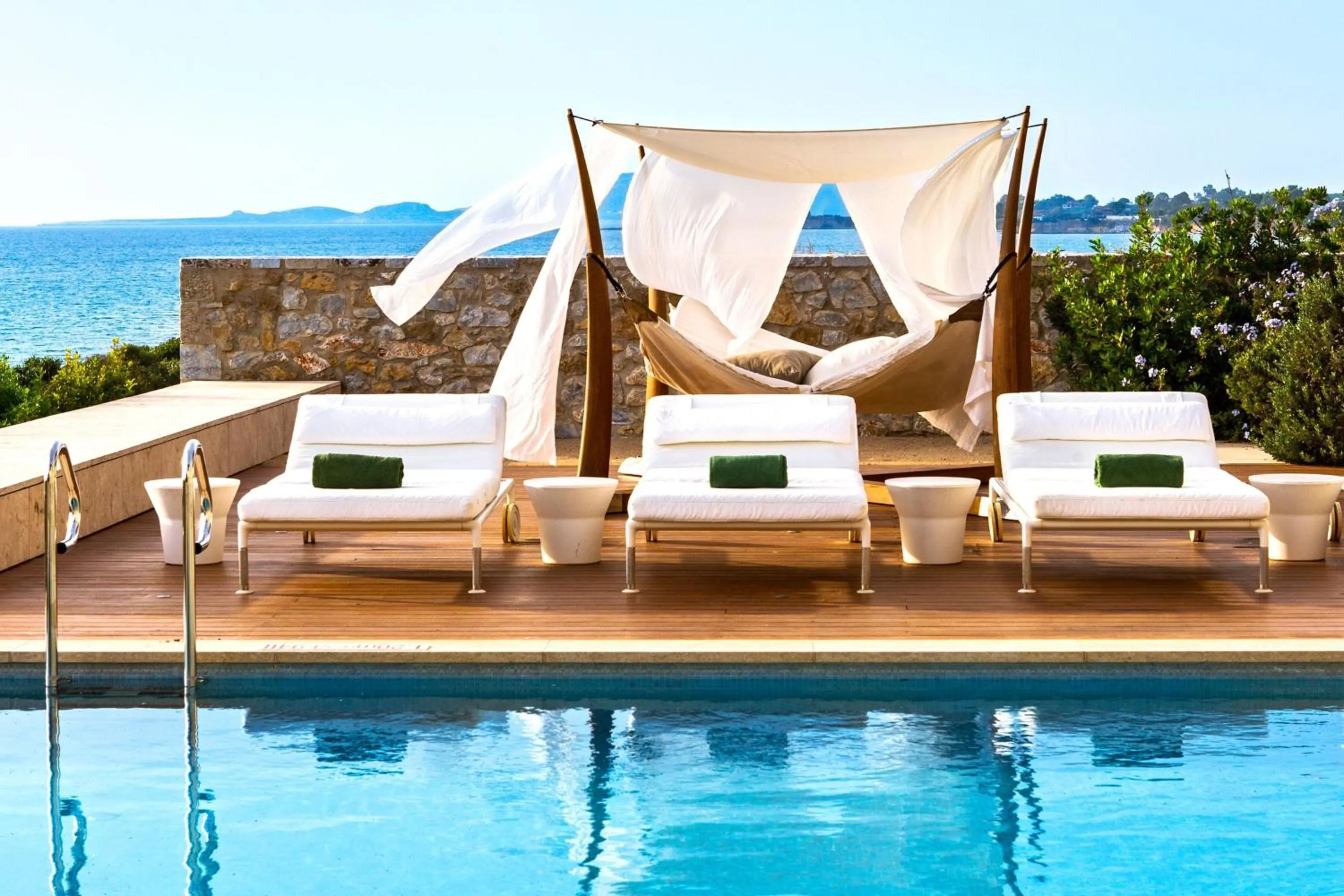 Swimming pool in The Romanos, a Luxury Collection Resort, Costa Navarino