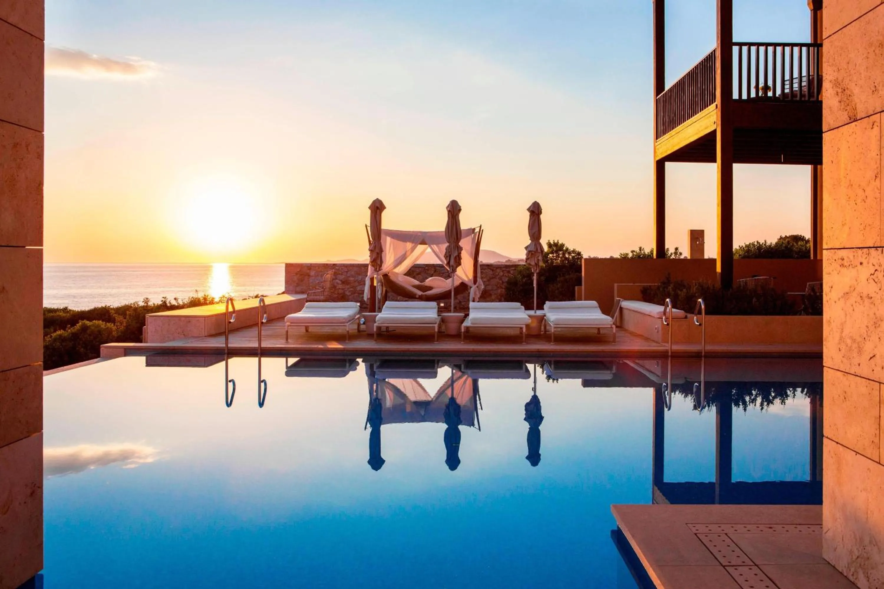Swimming pool in The Romanos, a Luxury Collection Resort, Costa Navarino