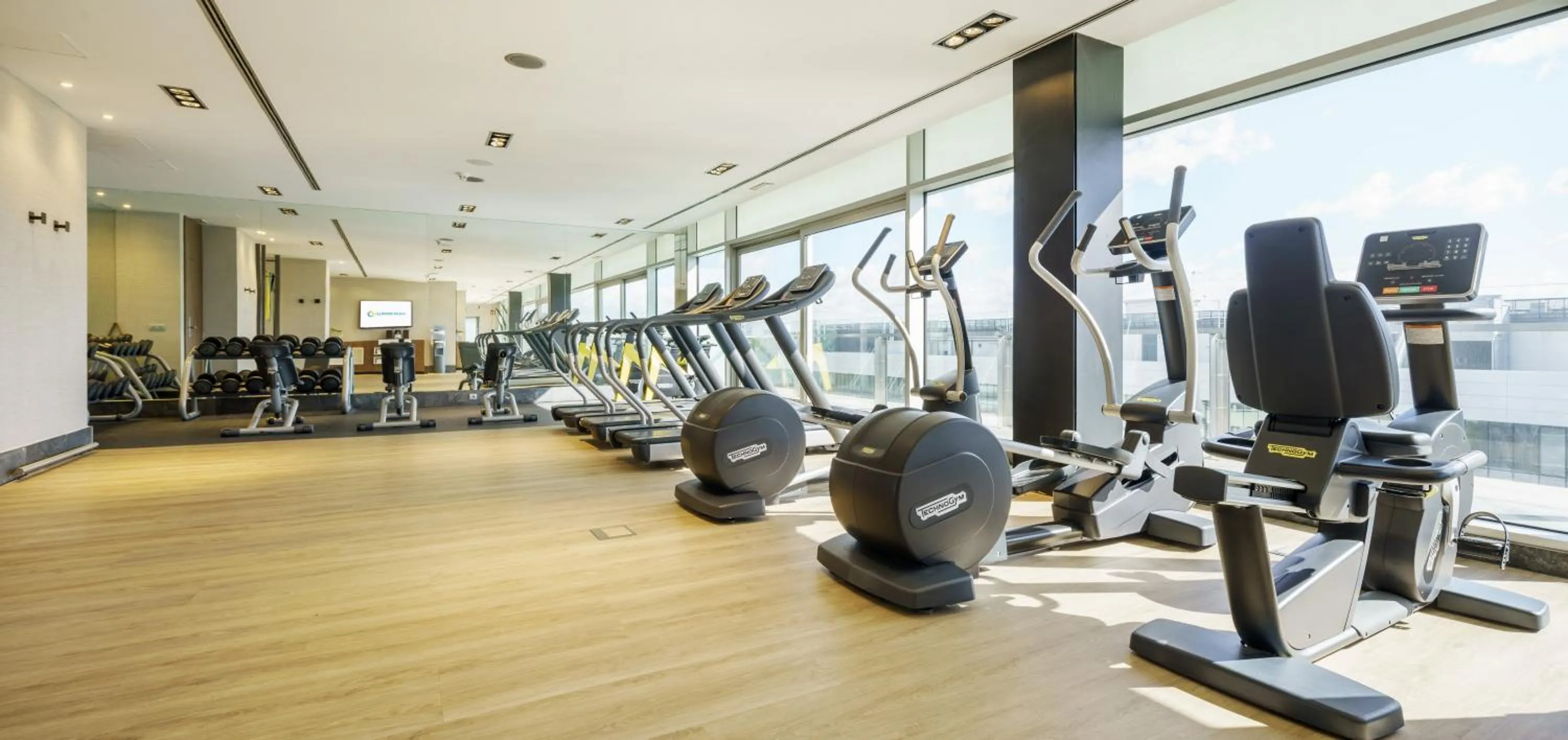 Fitness centre/facilities in Ilunion Atrium
