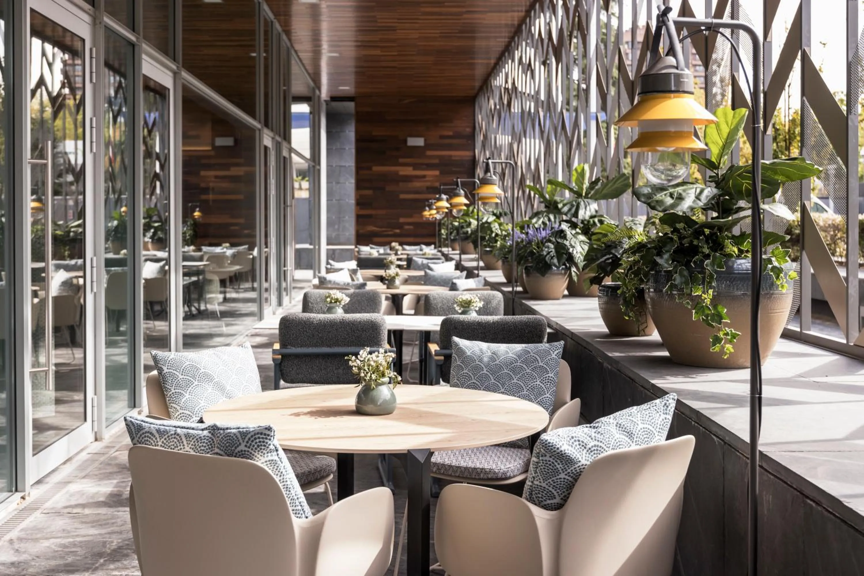 Balcony/Terrace in Ilunion Atrium