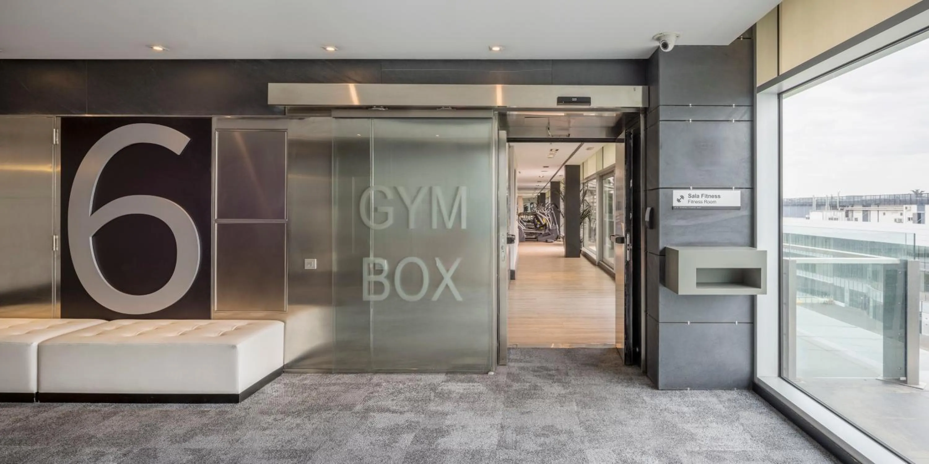 Fitness centre/facilities in Ilunion Atrium