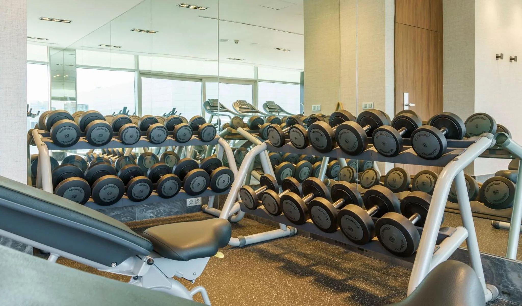 Fitness centre/facilities in Ilunion Atrium