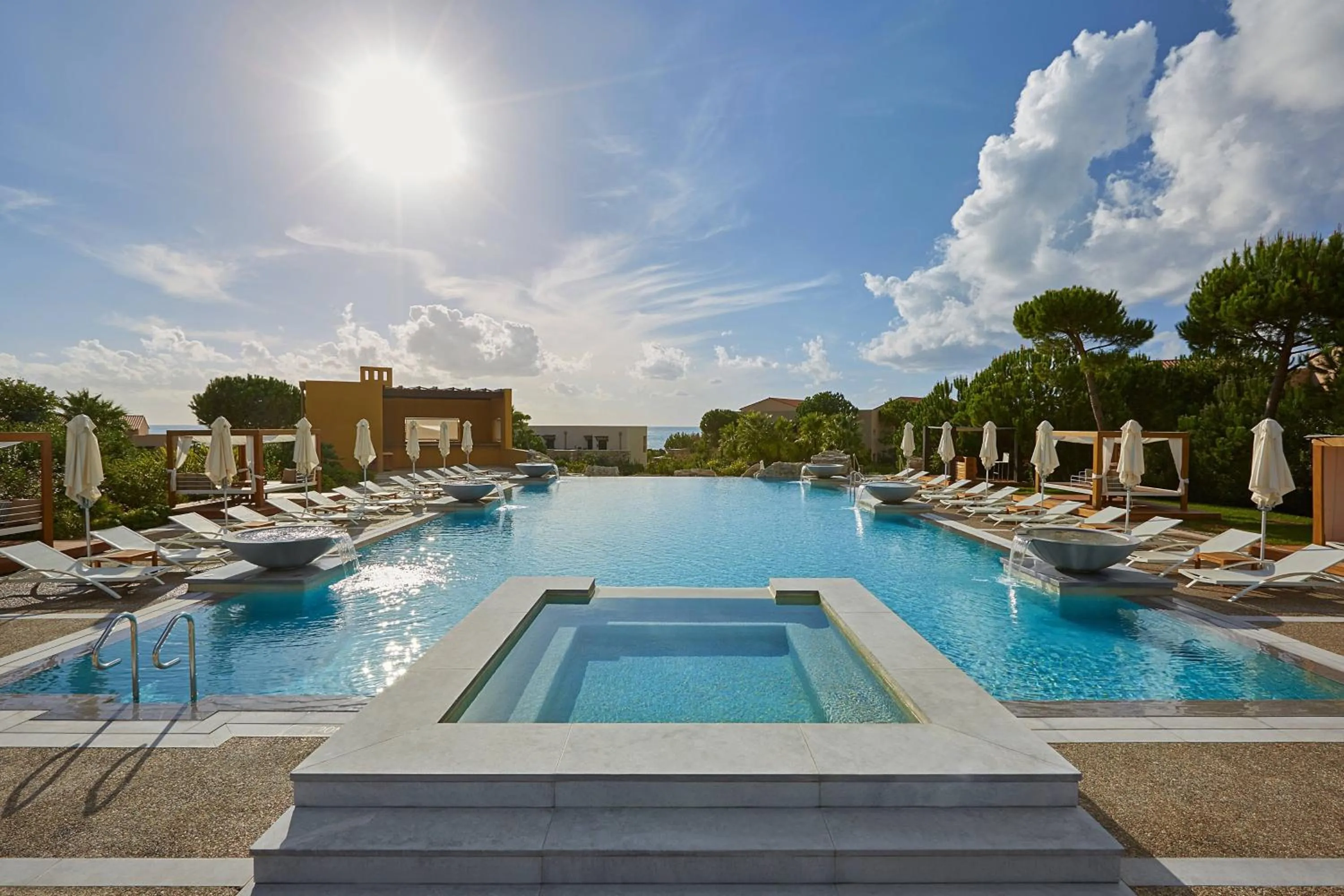 Swimming pool in The Westin Resort, Costa Navarino