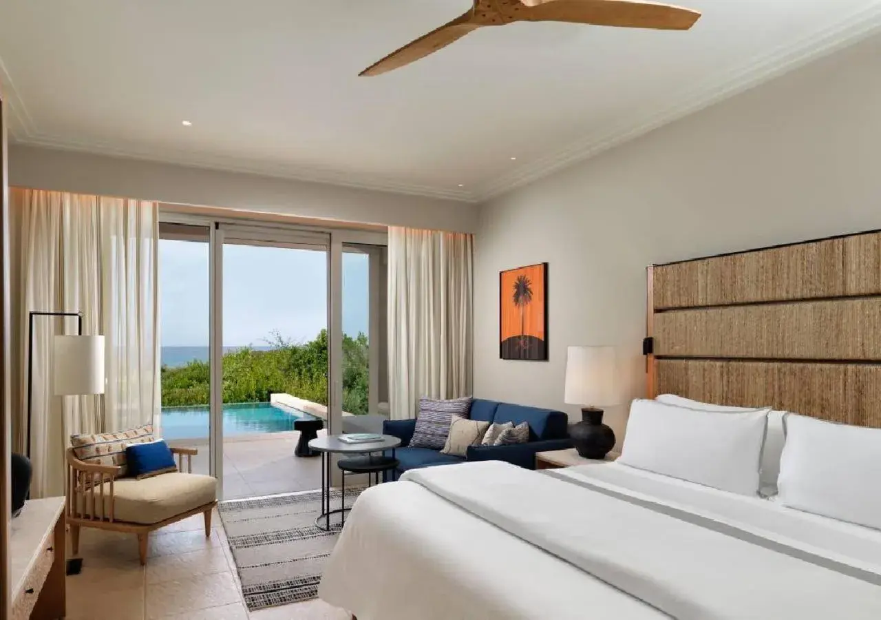 Premium Infinity Sea View, Guest room, 1 King, Sofa bed in The Westin Resort, Costa Navarino Premium Infinity Sea View, Guest room, 1 King, Sofa bed in The Westin Resort, Costa Navarino