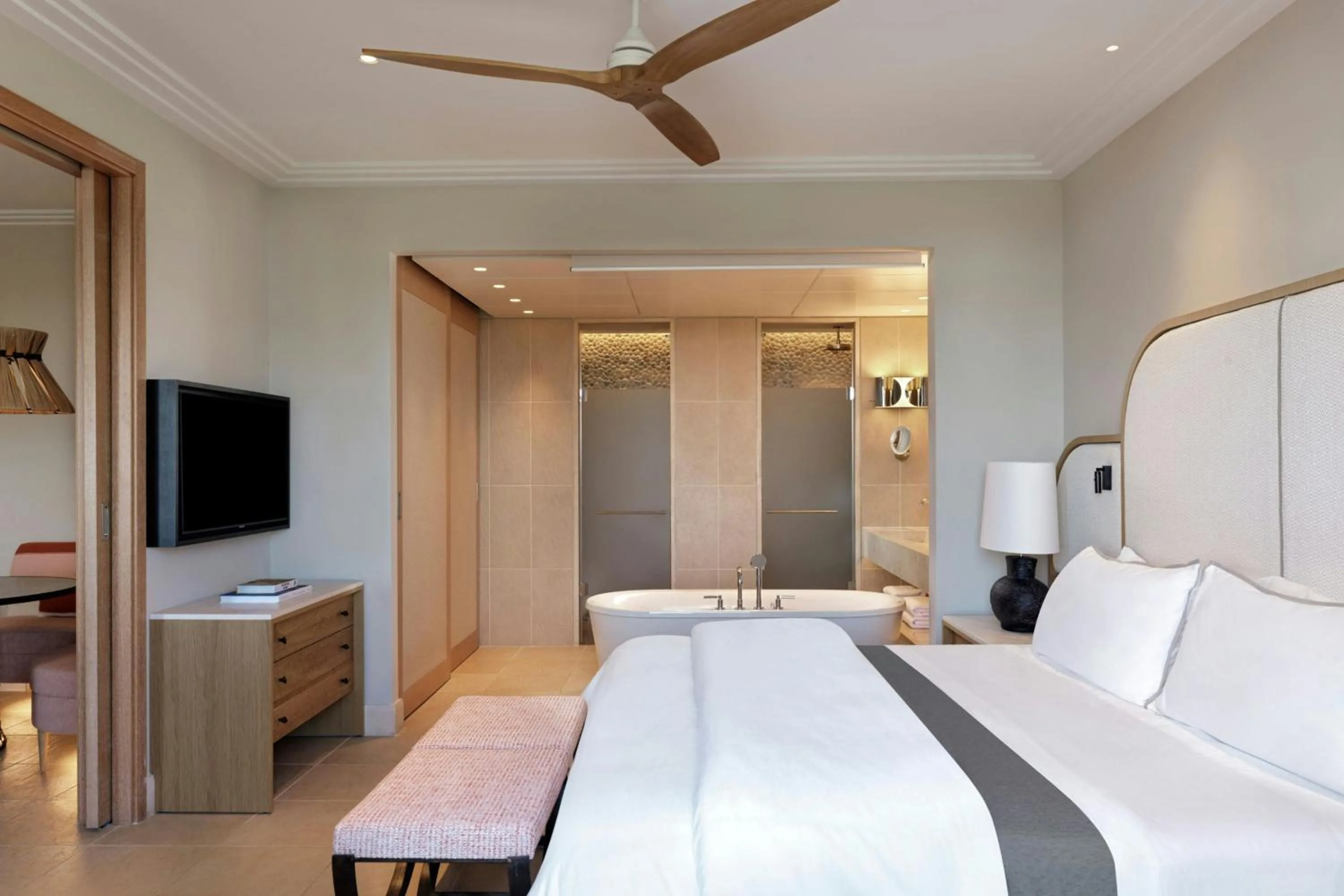 Photo of the whole room, Bed in The Westin Resort, Costa Navarino