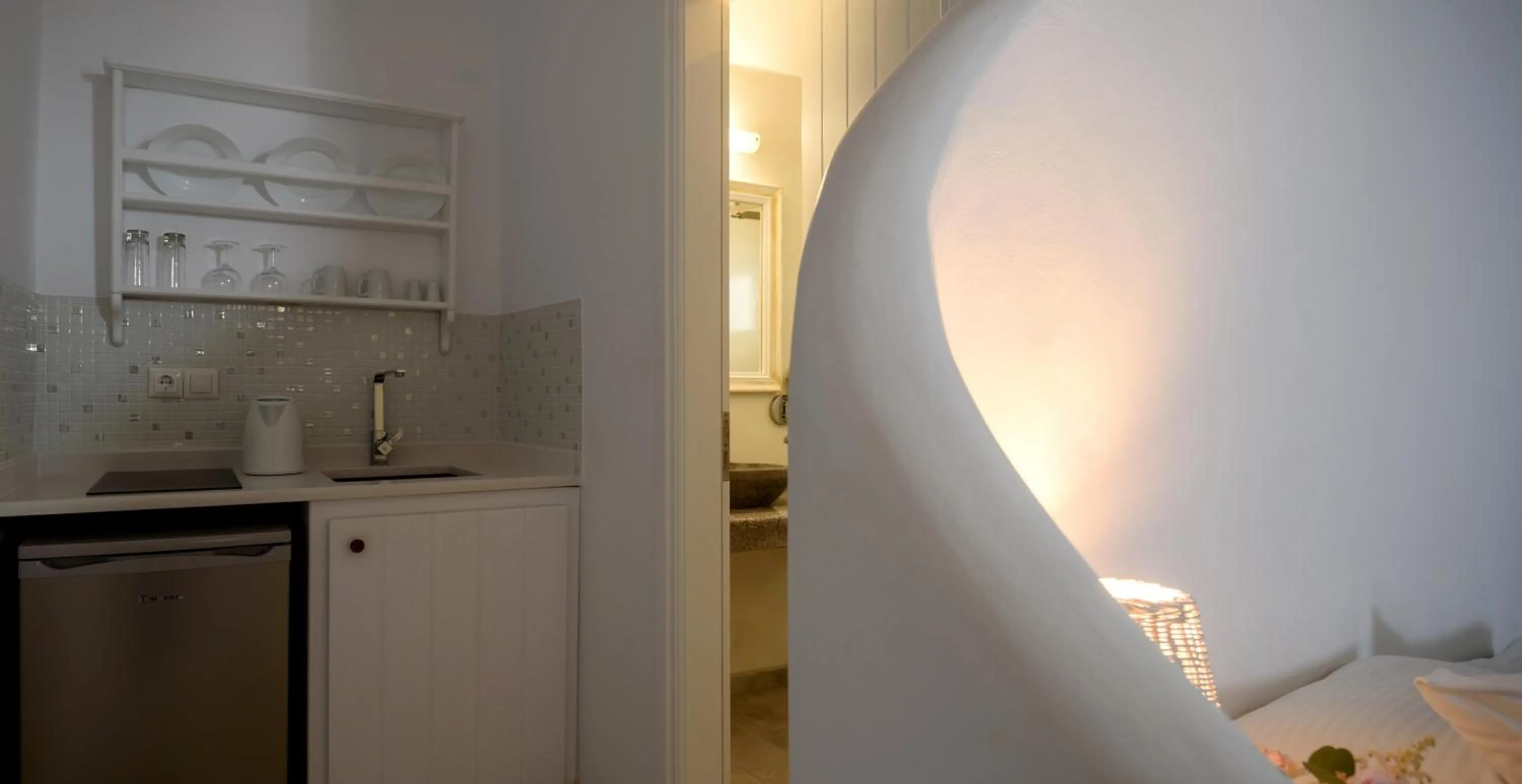 Bed in Vallas Apartments & Villas