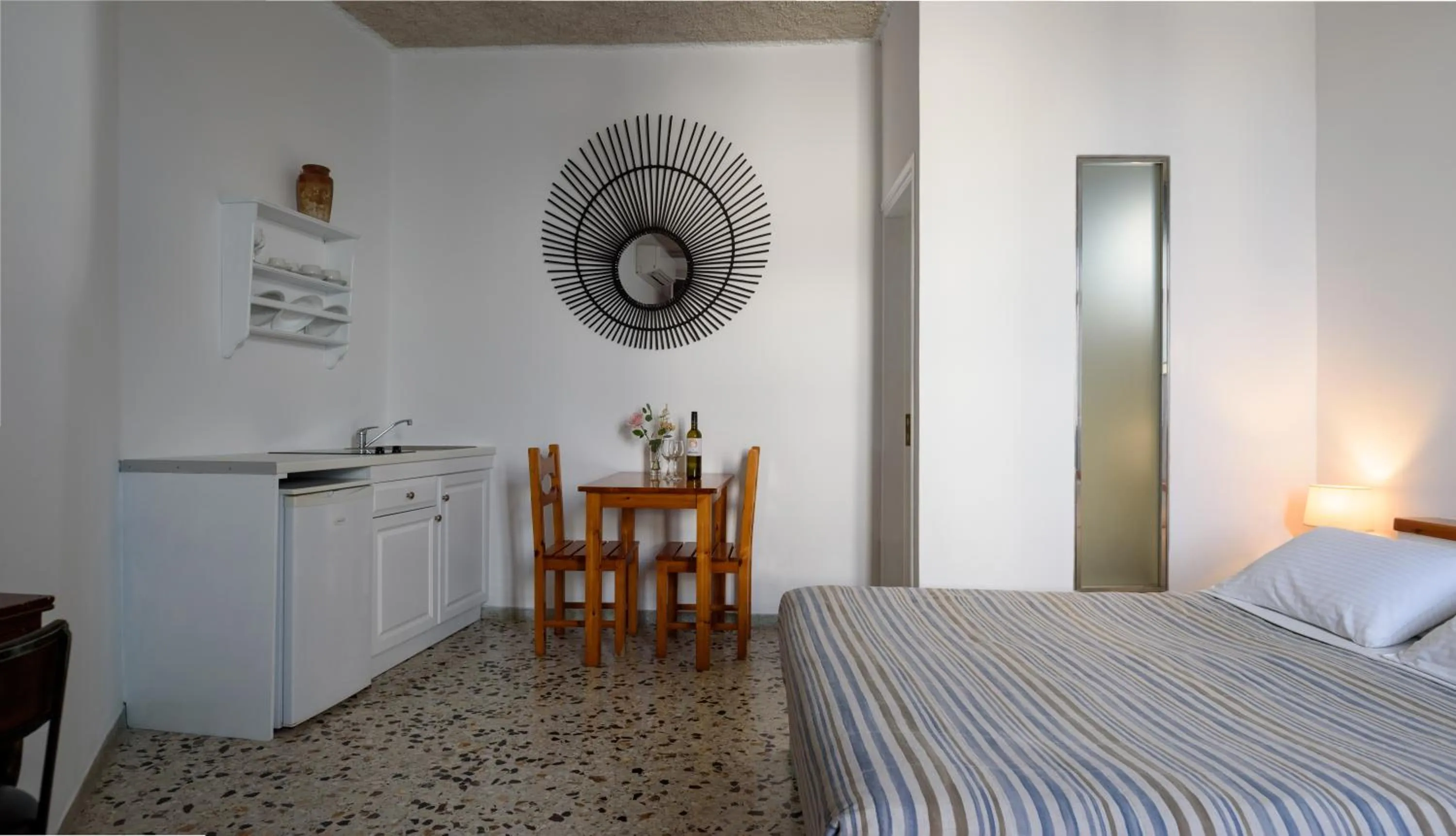 Bed in Vallas Apartments & Villas