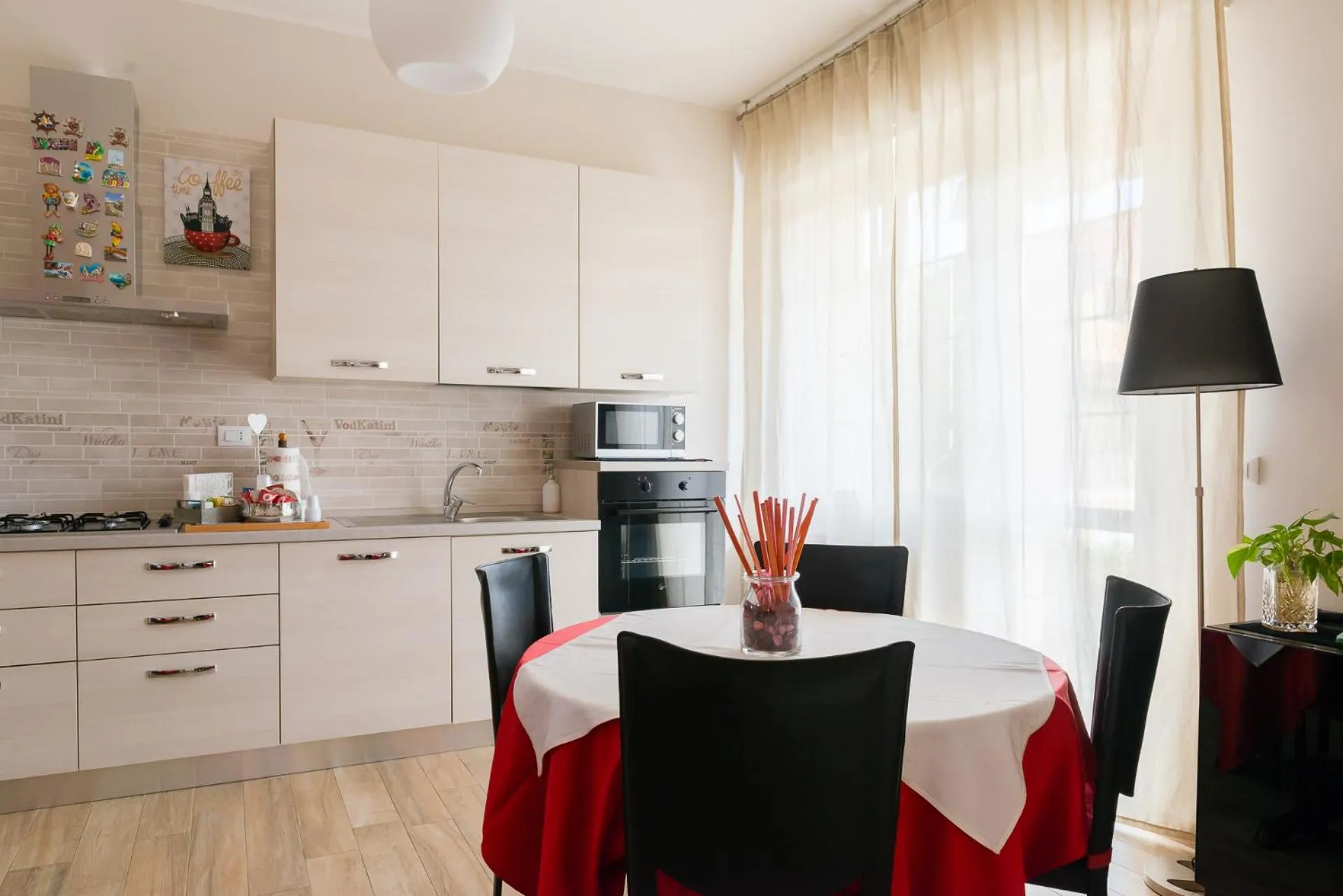 Kitchen or kitchenette in B&B Le City