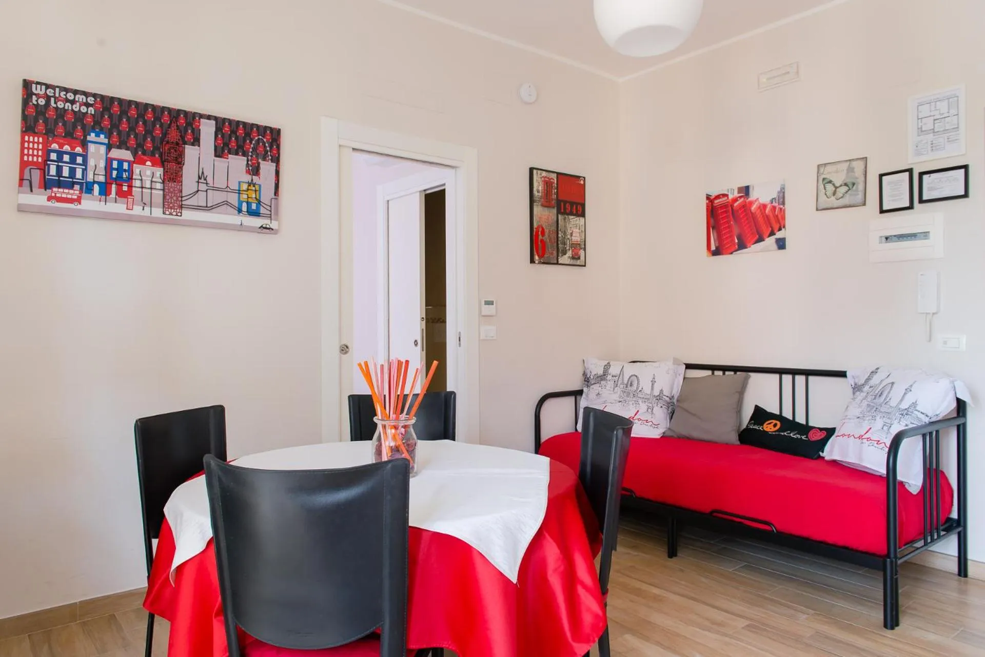 Living room in B&B Le City