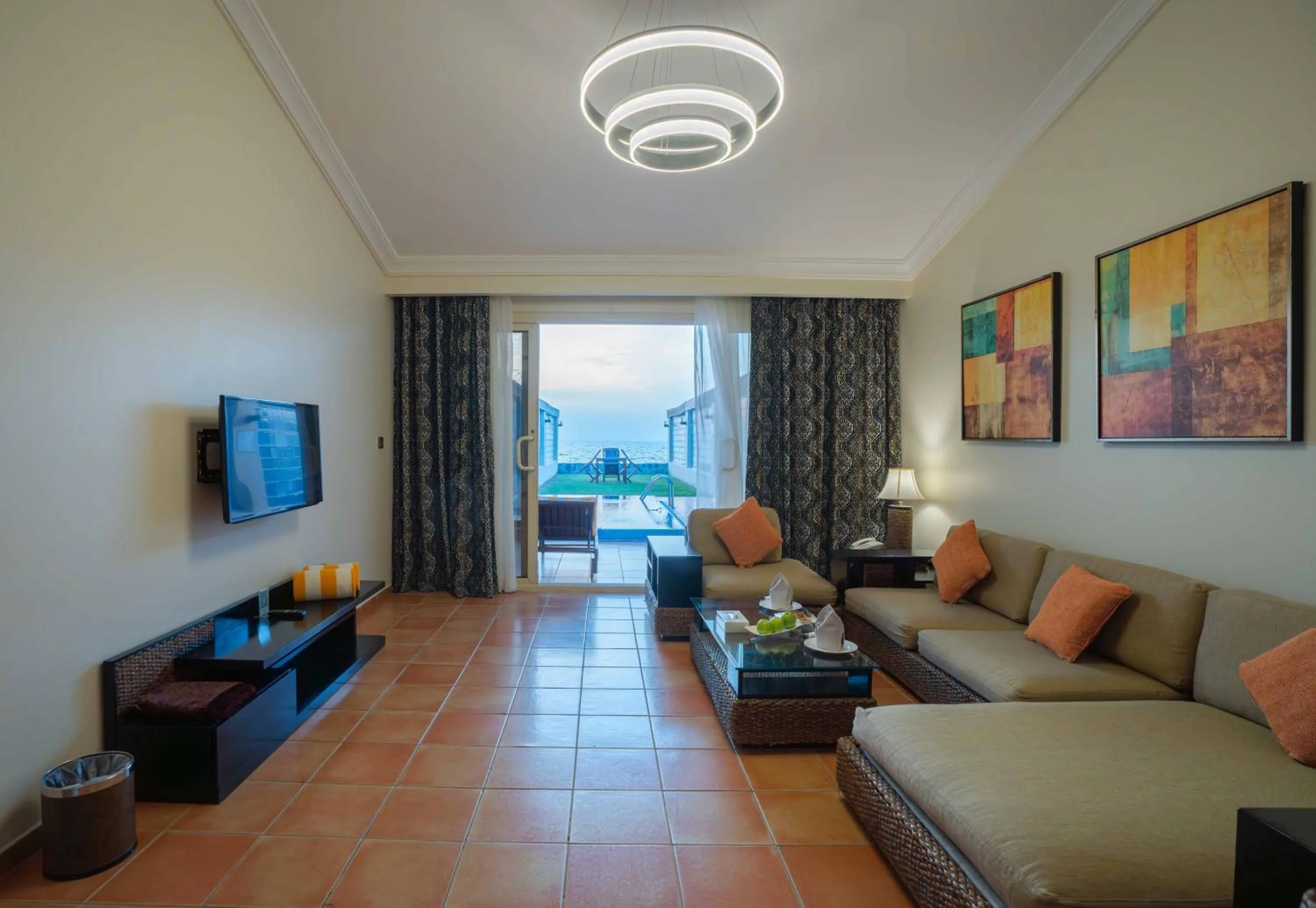 Living room in Al Nawras Island Resort