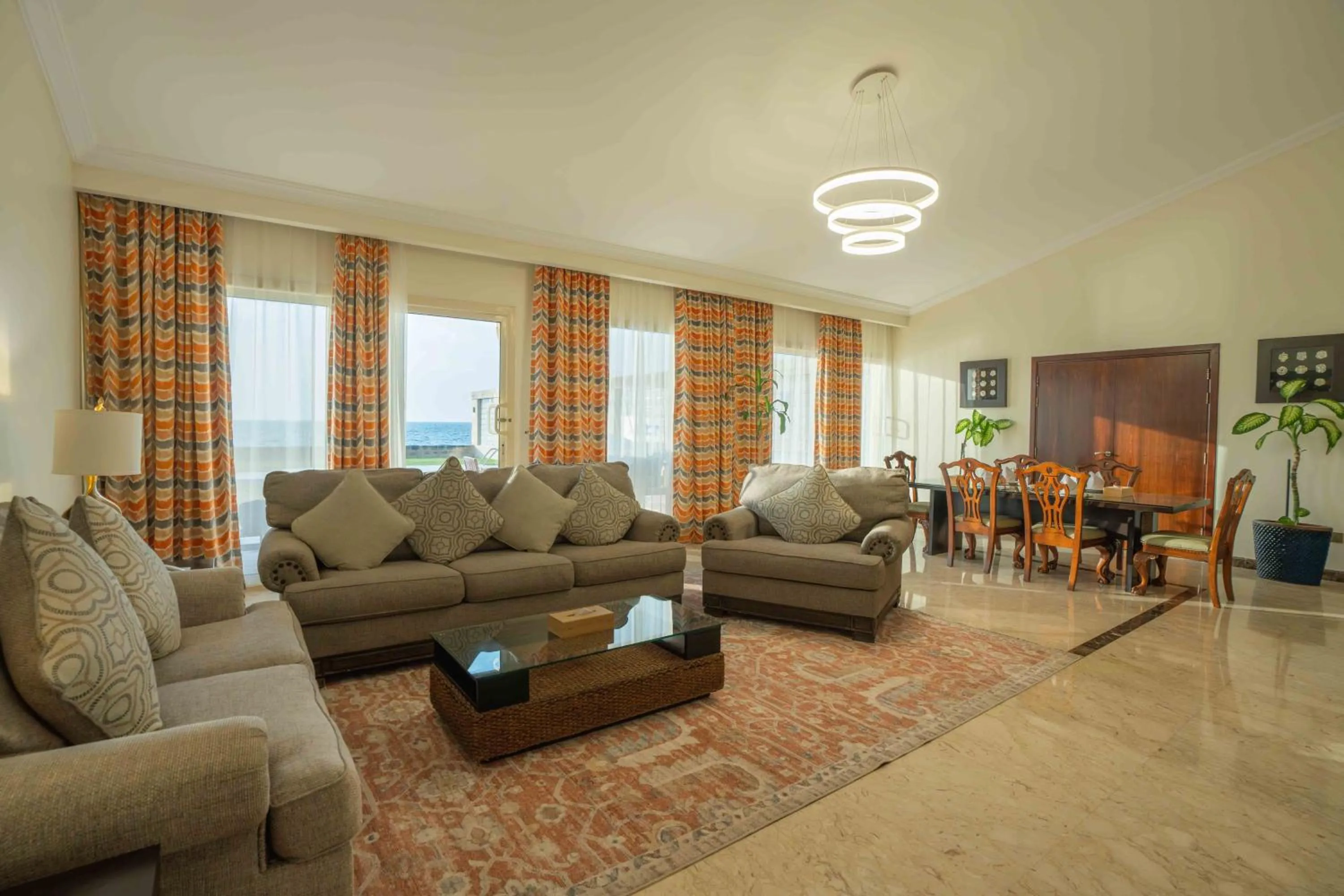 Living room in Al Nawras Island Resort