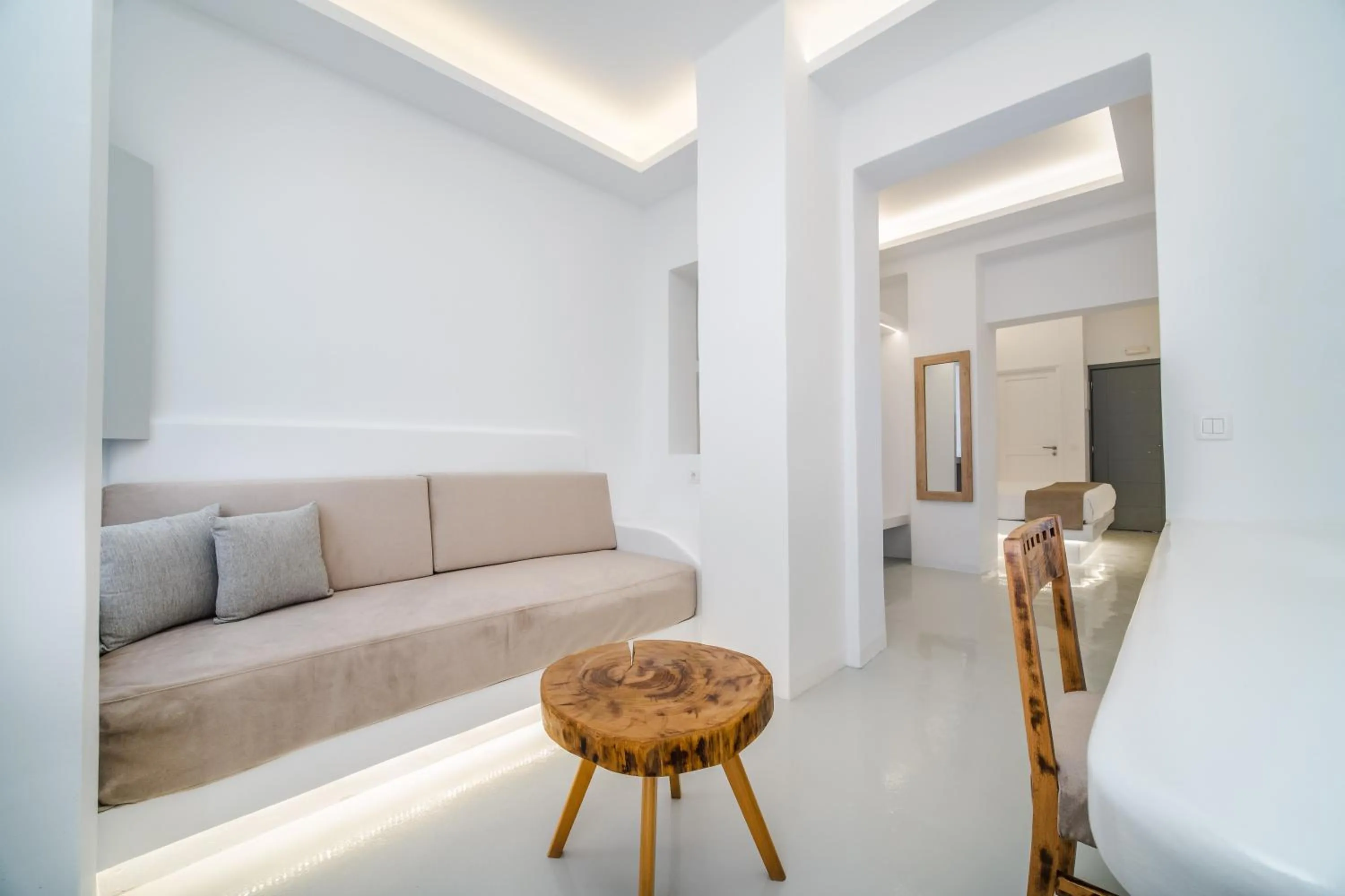 Living room in Serenità Luxury Suites