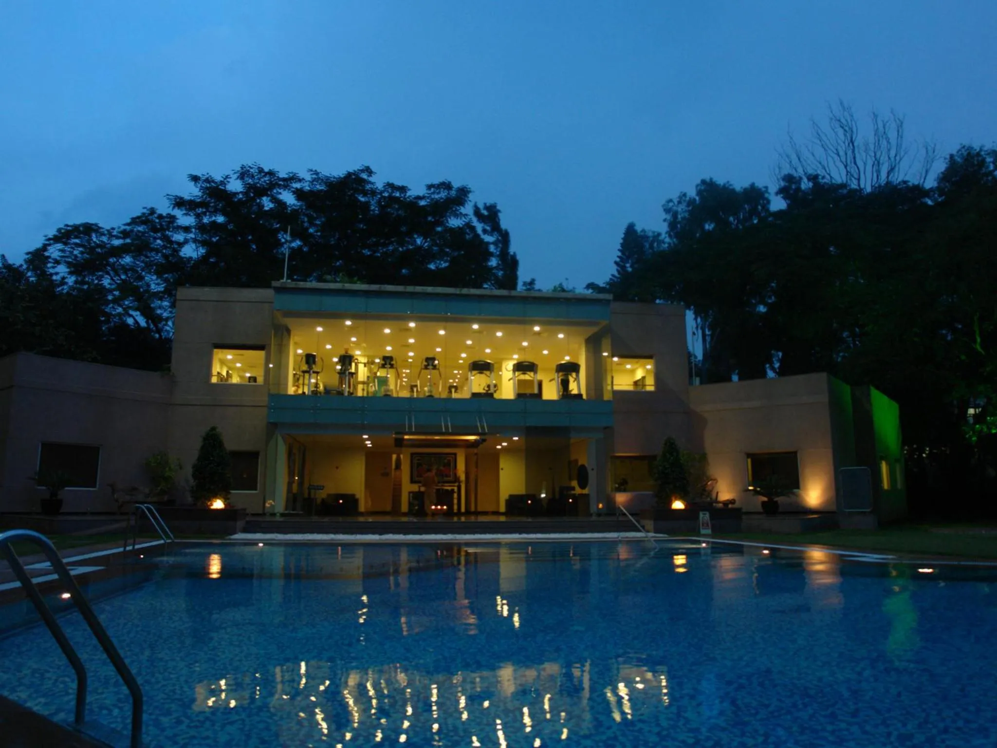 Swimming pool in The Lalit Ashok